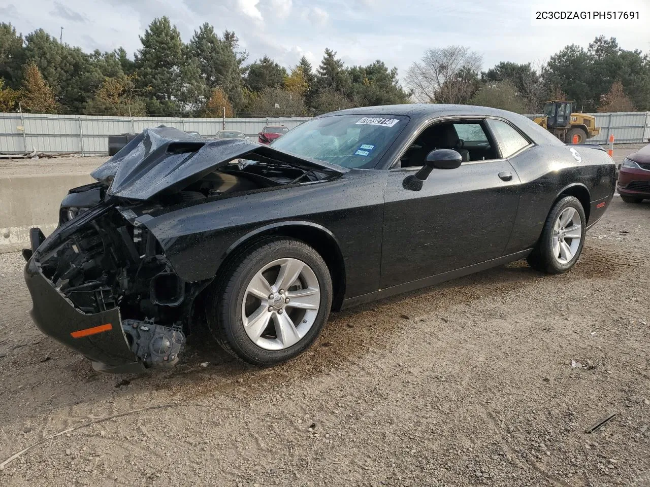 2023 Dodge Challenger Sxt VIN: 2C3CDZAG1PH517691 Lot: 78592114