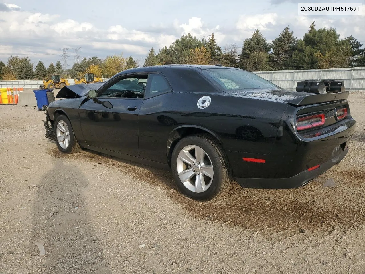 2023 Dodge Challenger Sxt VIN: 2C3CDZAG1PH517691 Lot: 78592114