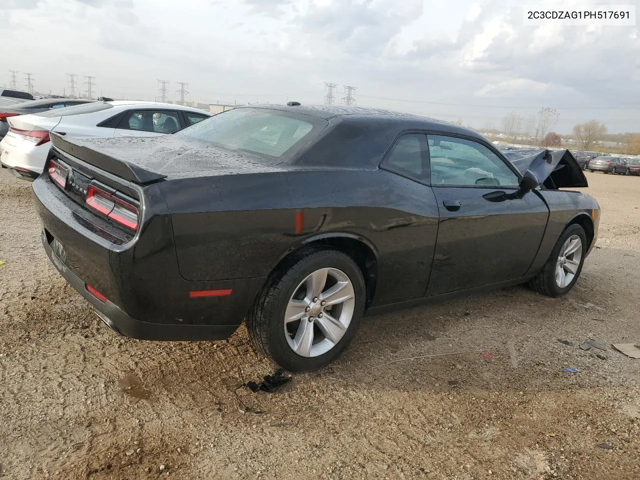 2023 Dodge Challenger Sxt VIN: 2C3CDZAG1PH517691 Lot: 78592114