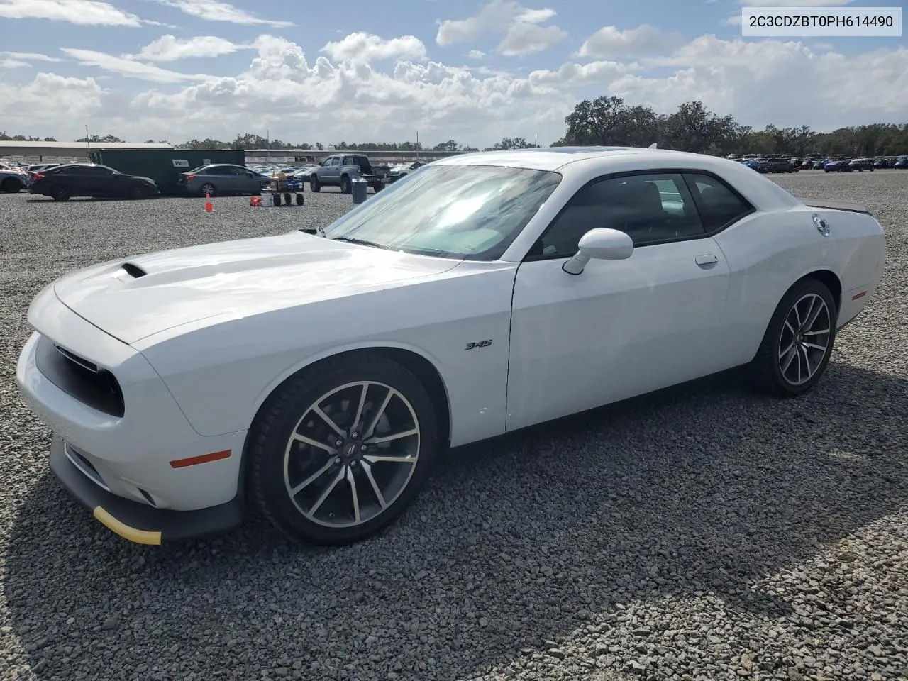 2023 Dodge Challenger R/T VIN: 2C3CDZBT0PH614490 Lot: 78668994