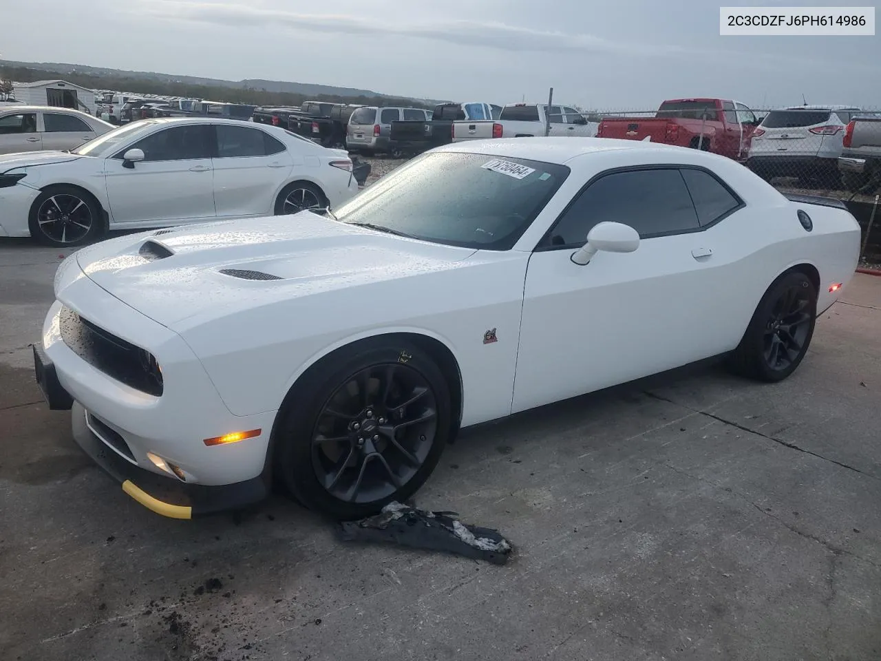 2023 Dodge Challenger R/T Scat Pack VIN: 2C3CDZFJ6PH614986 Lot: 78750464