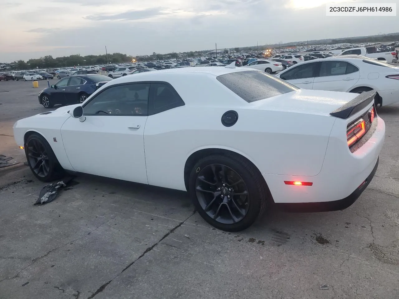 2023 Dodge Challenger R/T Scat Pack VIN: 2C3CDZFJ6PH614986 Lot: 78750464