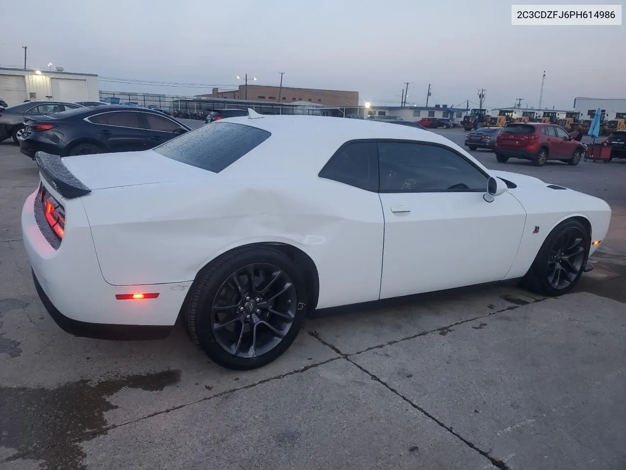 2023 Dodge Challenger R/T Scat Pack VIN: 2C3CDZFJ6PH614986 Lot: 78750464