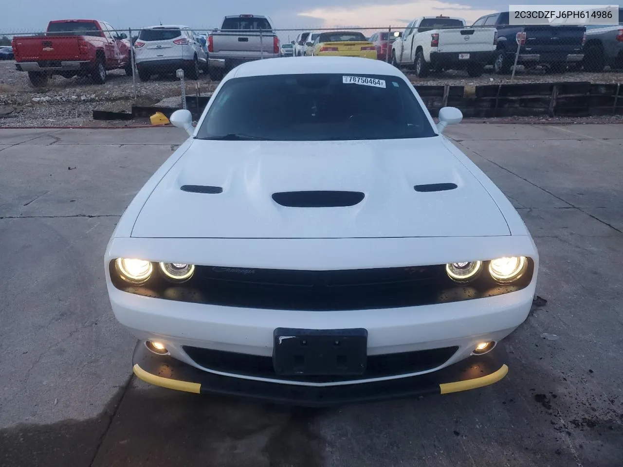 2023 Dodge Challenger R/T Scat Pack VIN: 2C3CDZFJ6PH614986 Lot: 78750464