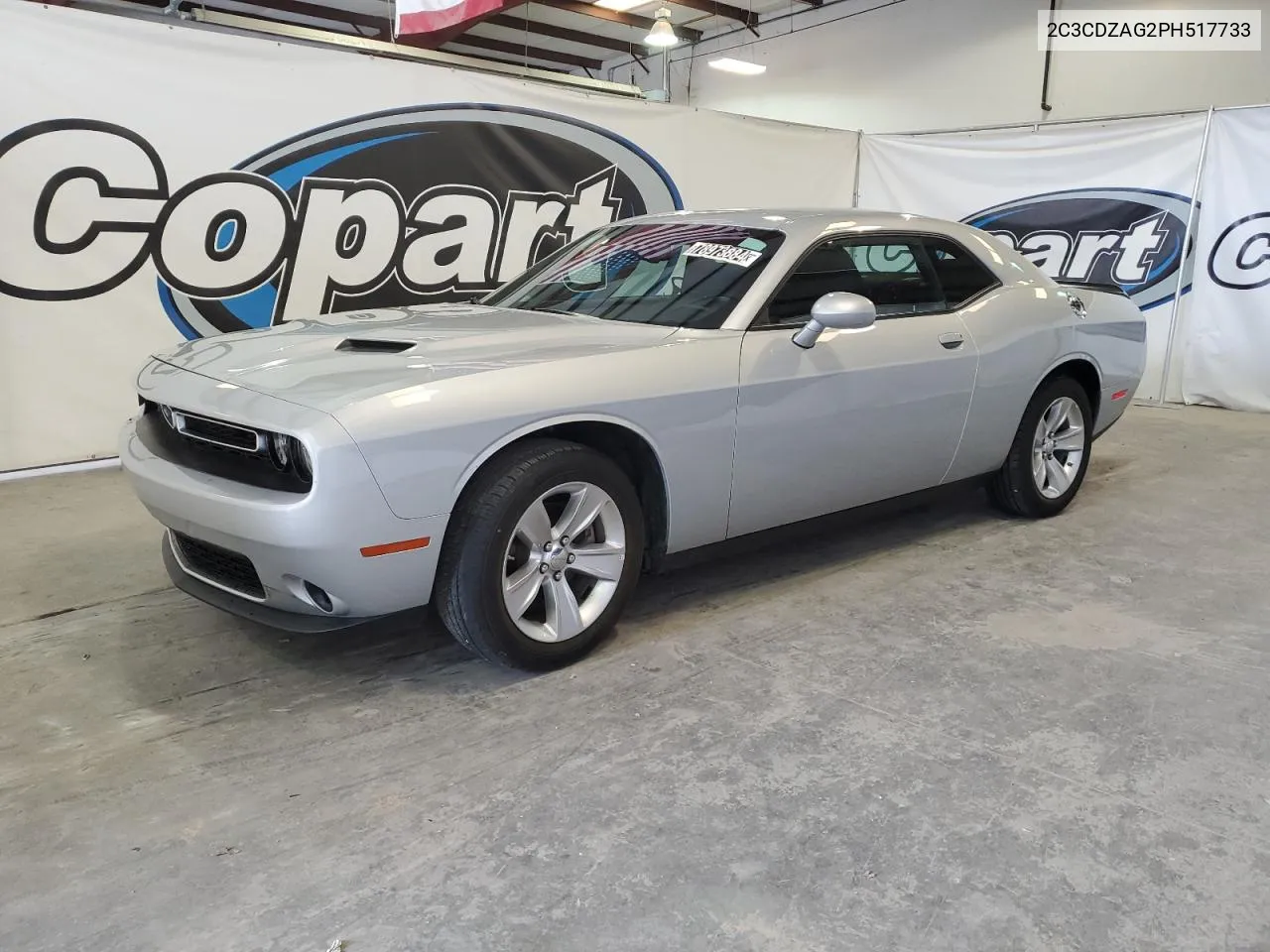 2023 Dodge Challenger Sxt VIN: 2C3CDZAG2PH517733 Lot: 78973884