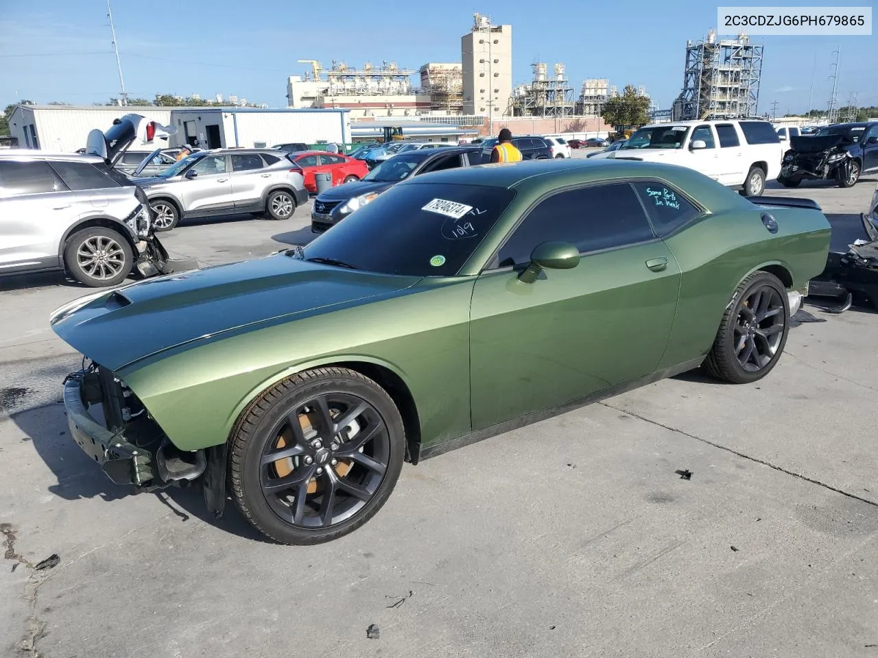 2023 Dodge Challenger Gt VIN: 2C3CDZJG6PH679865 Lot: 79246374