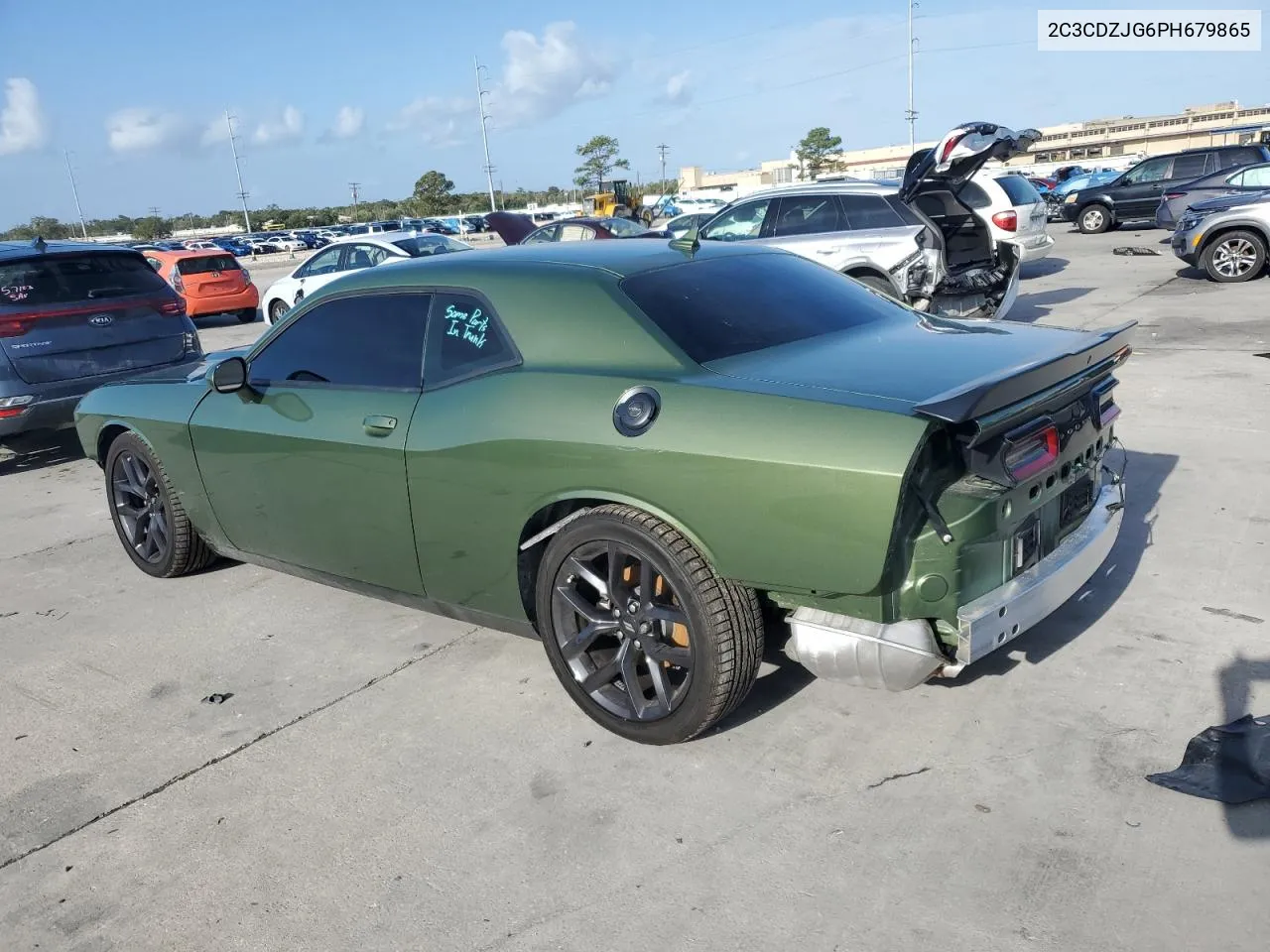 2023 Dodge Challenger Gt VIN: 2C3CDZJG6PH679865 Lot: 79246374