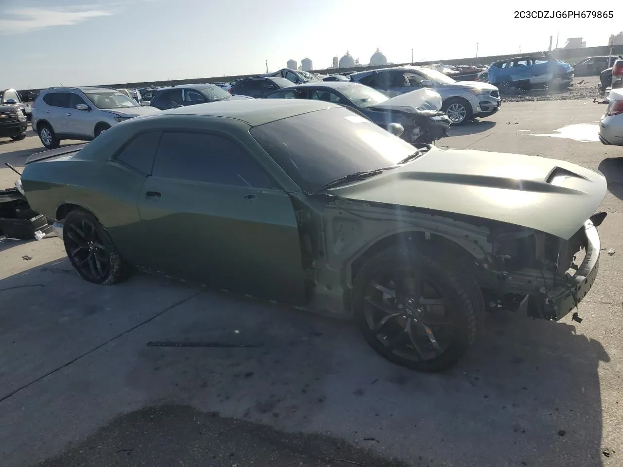 2023 Dodge Challenger Gt VIN: 2C3CDZJG6PH679865 Lot: 79246374