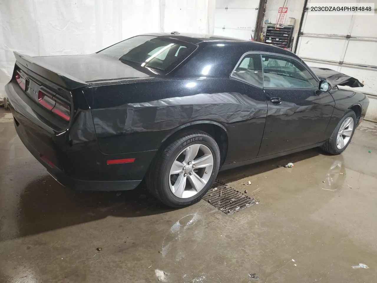 2023 Dodge Challenger Sxt VIN: 2C3CDZAG4PH514848 Lot: 80045104