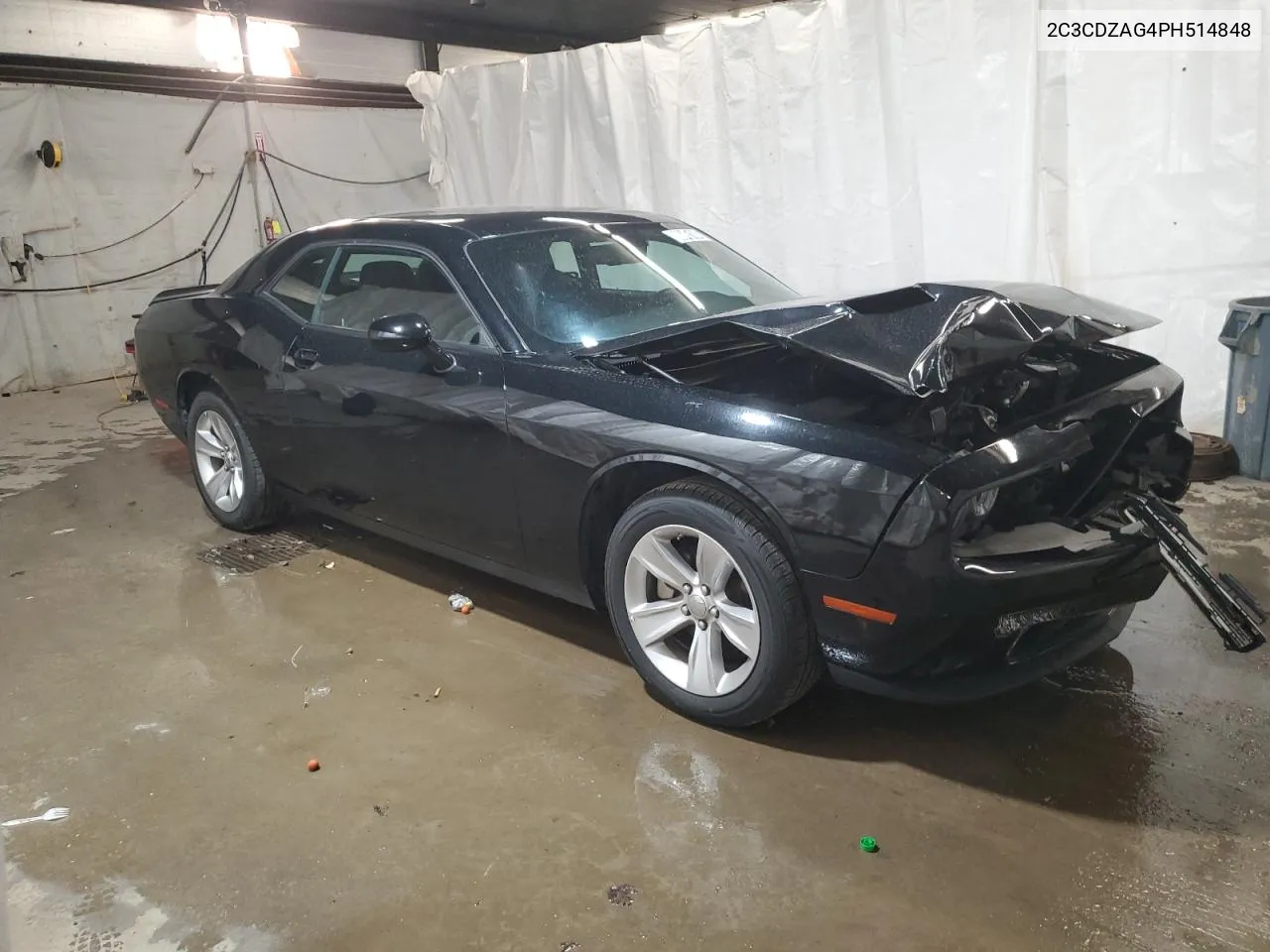 2023 Dodge Challenger Sxt VIN: 2C3CDZAG4PH514848 Lot: 80045104