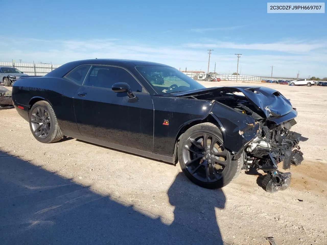 2023 Dodge Challenger R/T Scat Pack VIN: 2C3CDZFJ9PH669707 Lot: 80157914