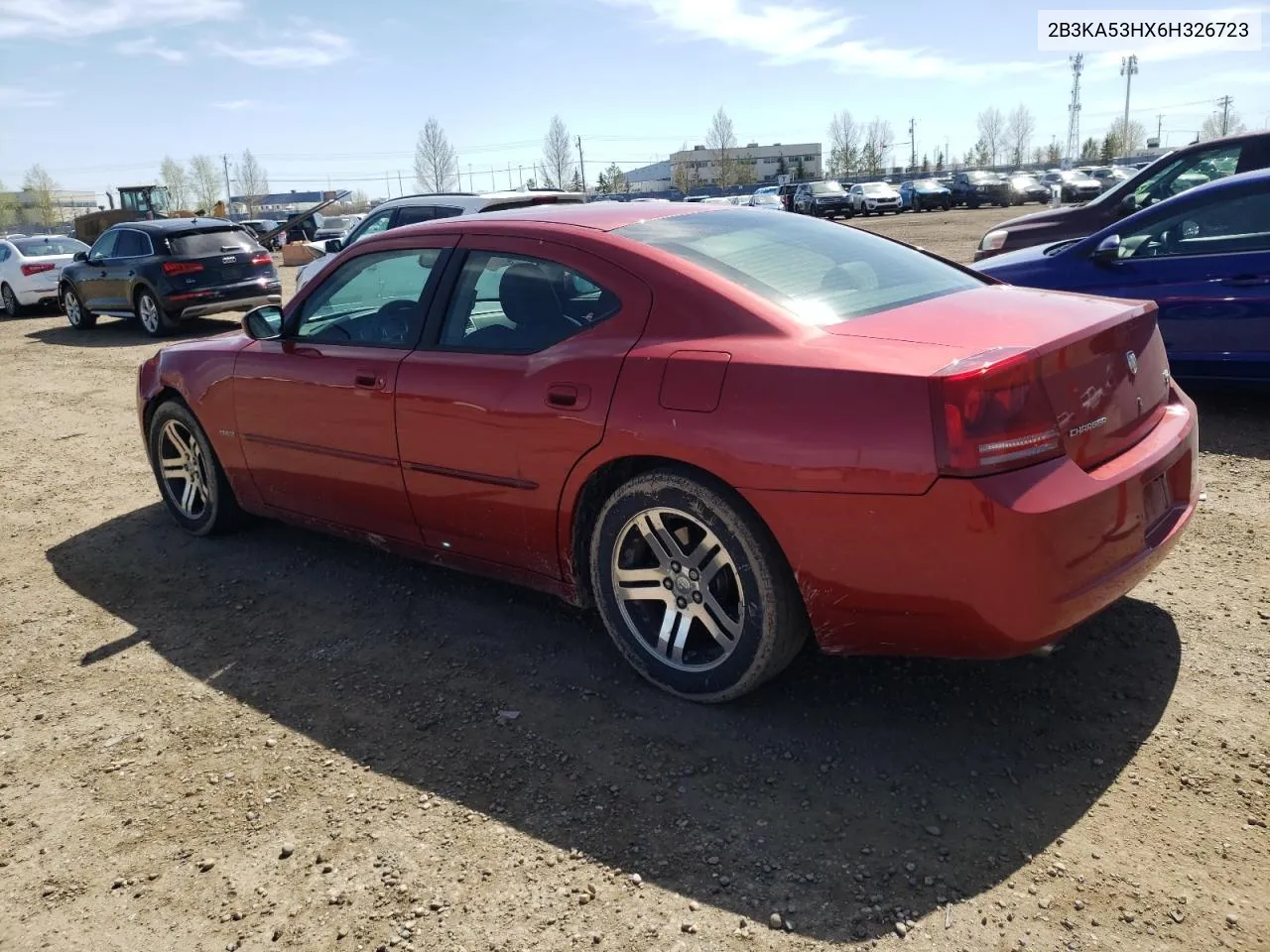 2006 Dodge Charger R/T VIN: 2B3KA53HX6H326723 Lot: 54550244