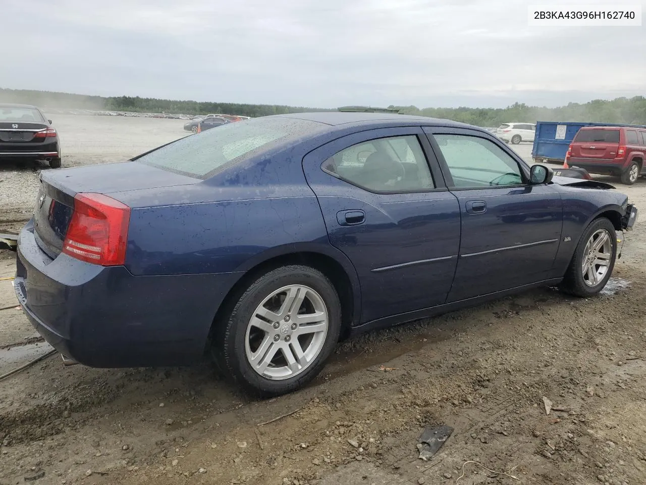 2006 Dodge Charger Se VIN: 2B3KA43G96H162740 Lot: 55601594