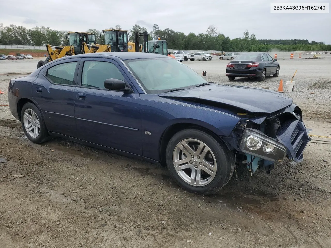 2006 Dodge Charger Se VIN: 2B3KA43G96H162740 Lot: 55601594