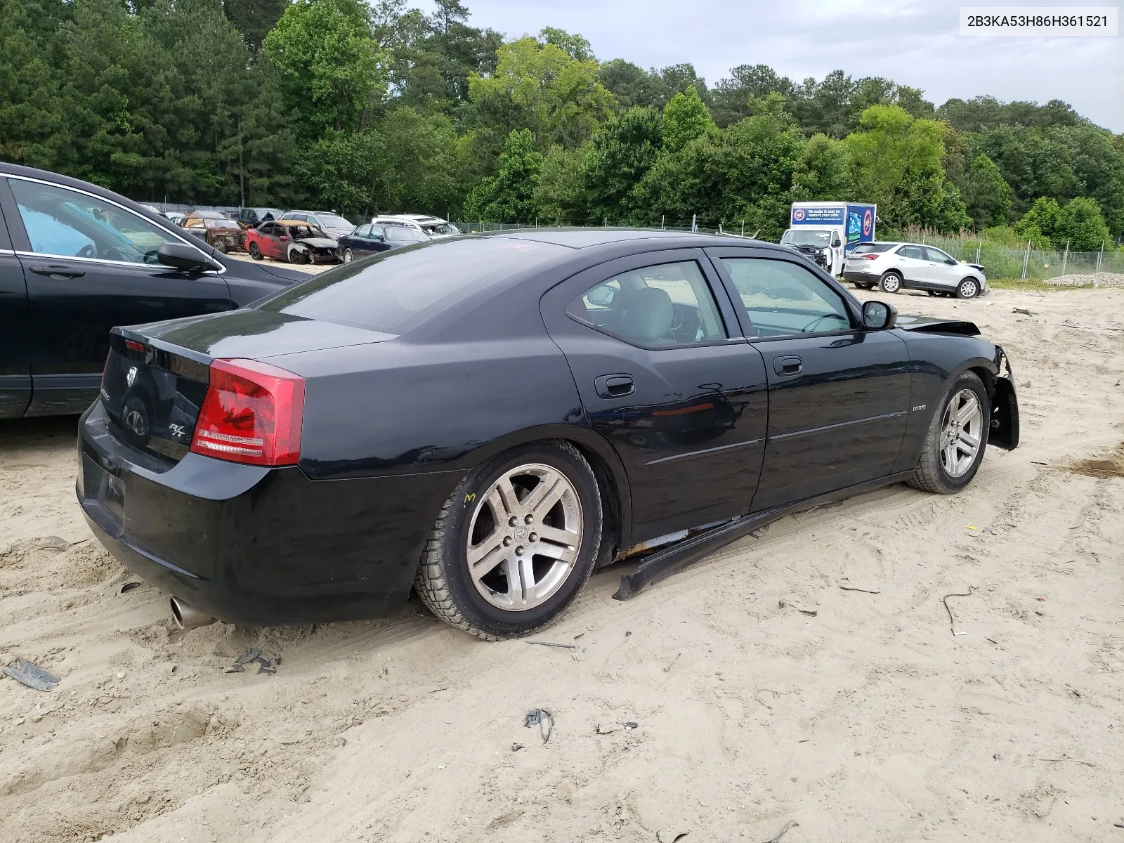 2006 Dodge Charger R/T VIN: 2B3KA53H86H361521 Lot: 57837594