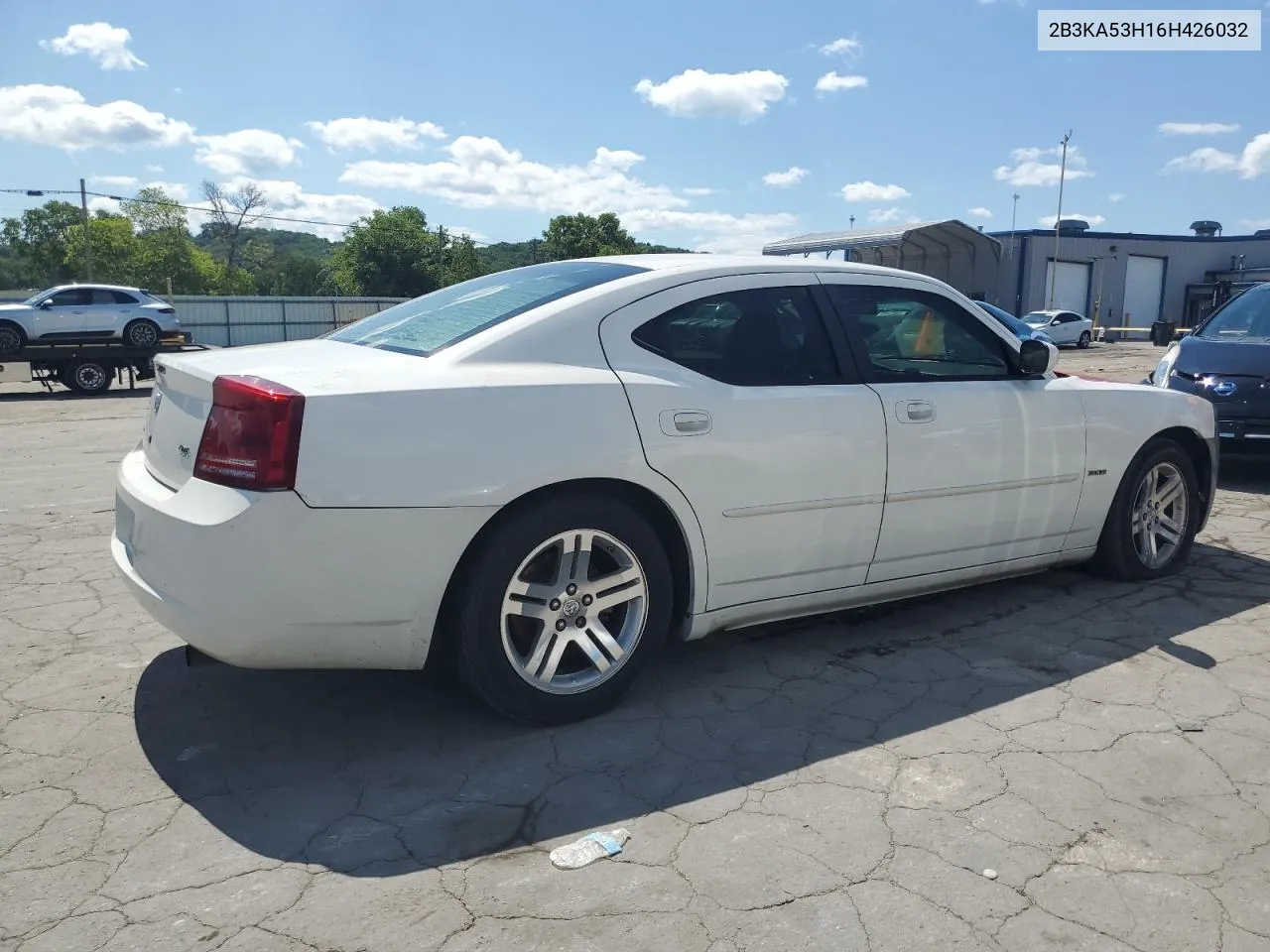 2006 Dodge Charger R/T VIN: 2B3KA53H16H426032 Lot: 59244203