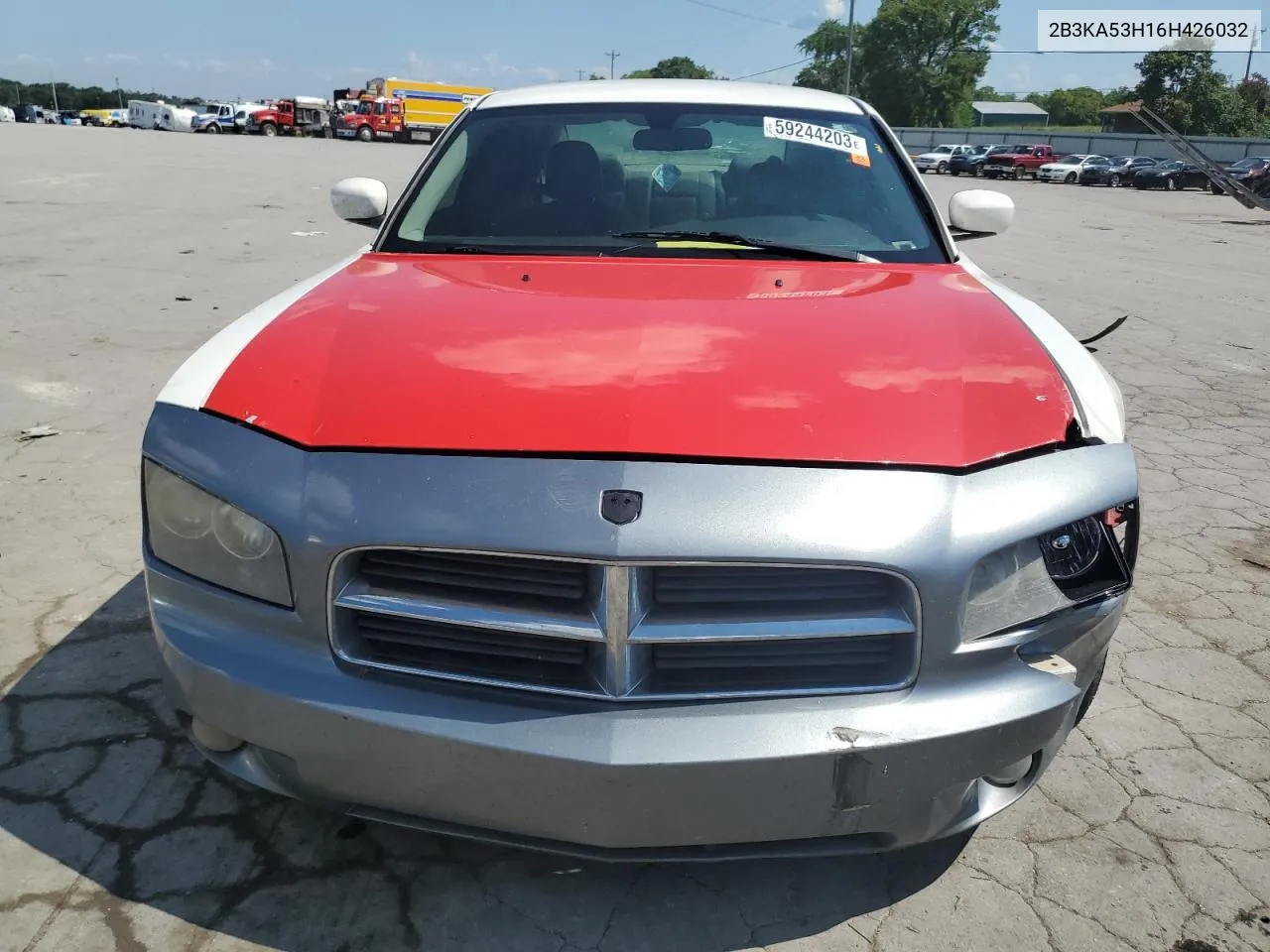 2006 Dodge Charger R/T VIN: 2B3KA53H16H426032 Lot: 59244203