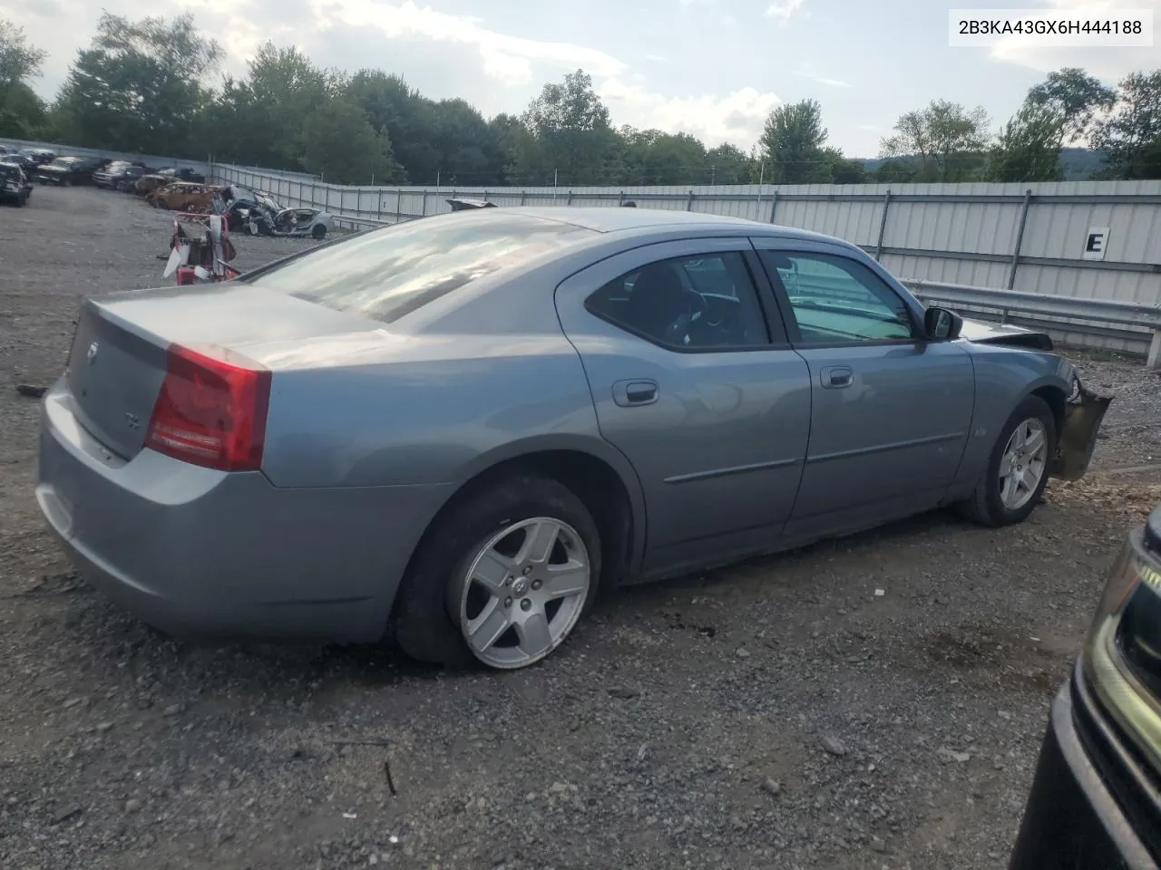 2006 Dodge Charger Se VIN: 2B3KA43GX6H444188 Lot: 62875494