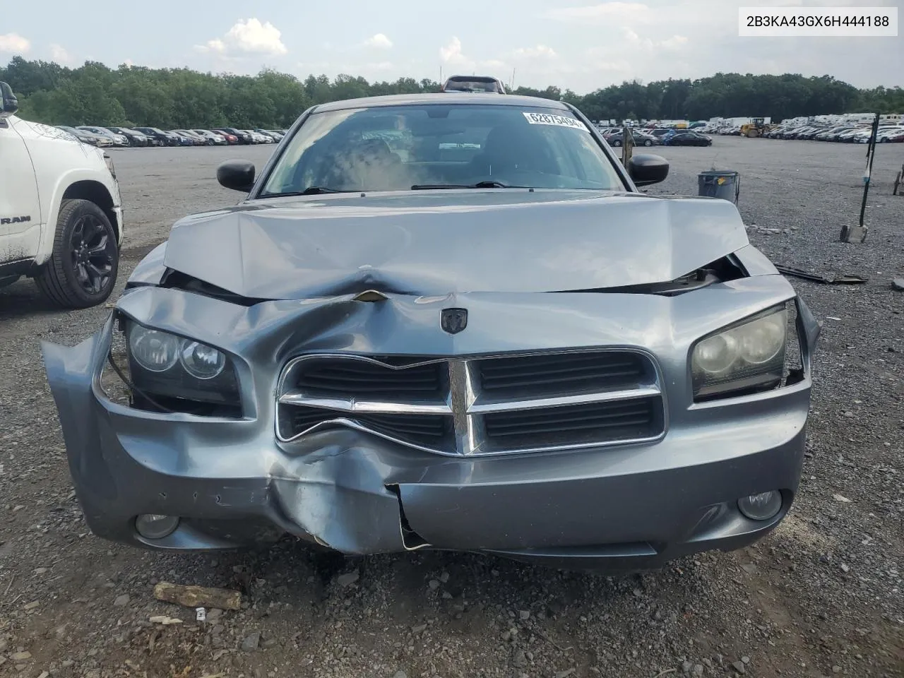 2006 Dodge Charger Se VIN: 2B3KA43GX6H444188 Lot: 62875494