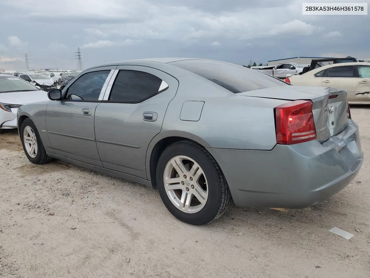 2006 Dodge Charger R/T VIN: 2B3KA53H46H361578 Lot: 63395384