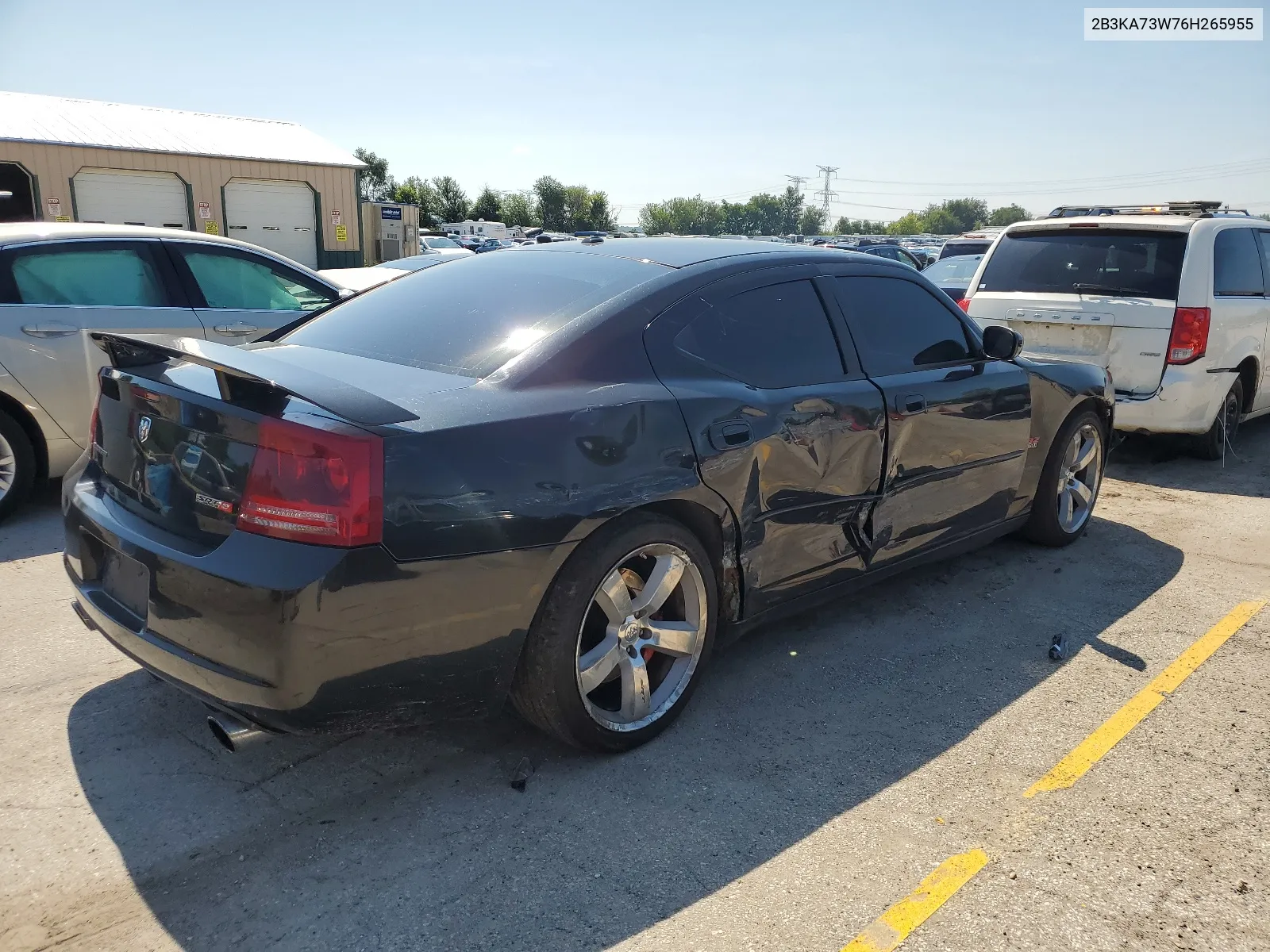 2B3KA73W76H265955 2006 Dodge Charger Srt-8