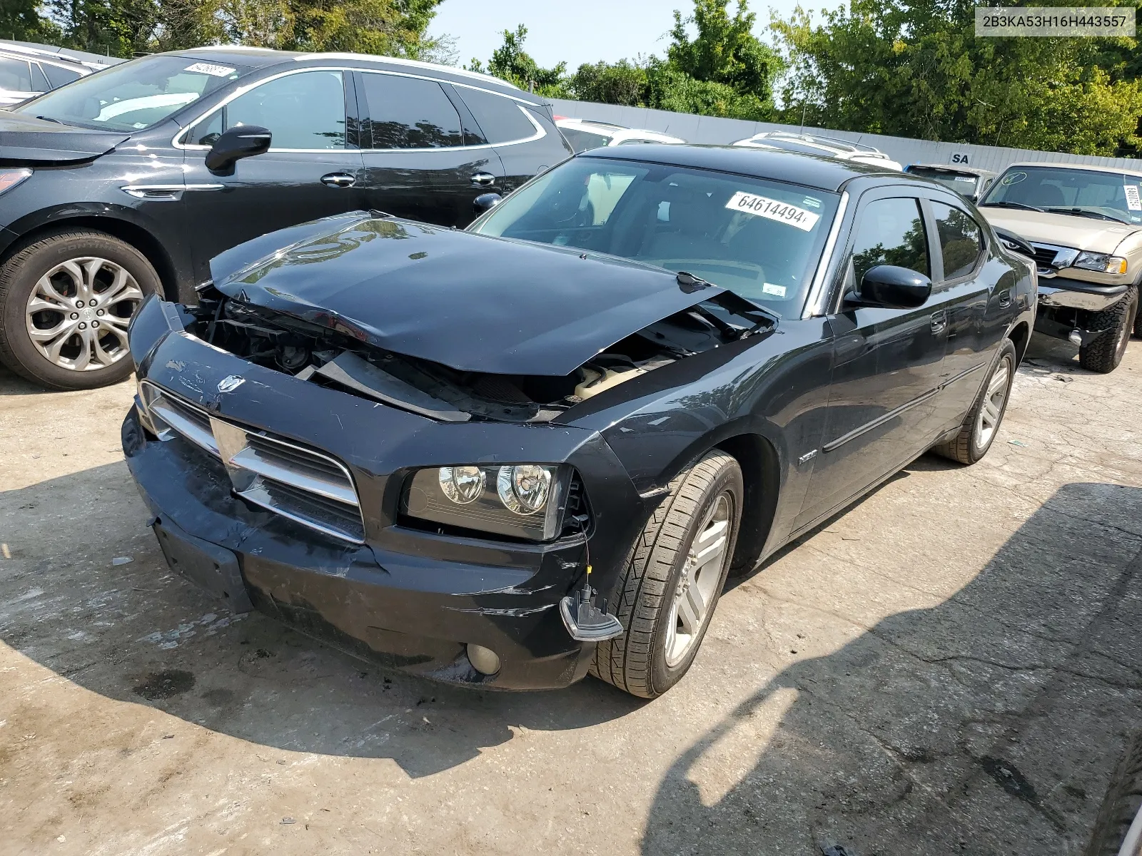 2006 Dodge Charger R/T VIN: 2B3KA53H16H443557 Lot: 64614494