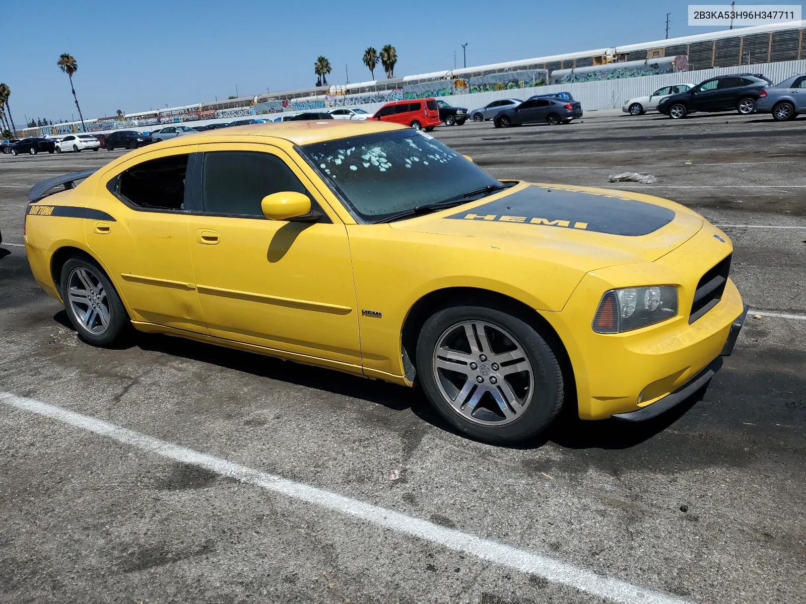 2006 Dodge Charger R/T VIN: 2B3KA53H96H347711 Lot: 66766594