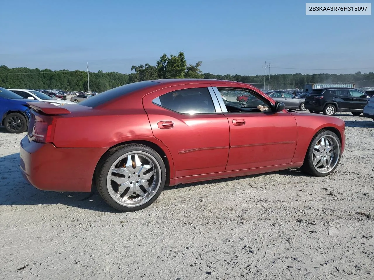 2006 Dodge Charger Se VIN: 2B3KA43R76H315097 Lot: 66819284