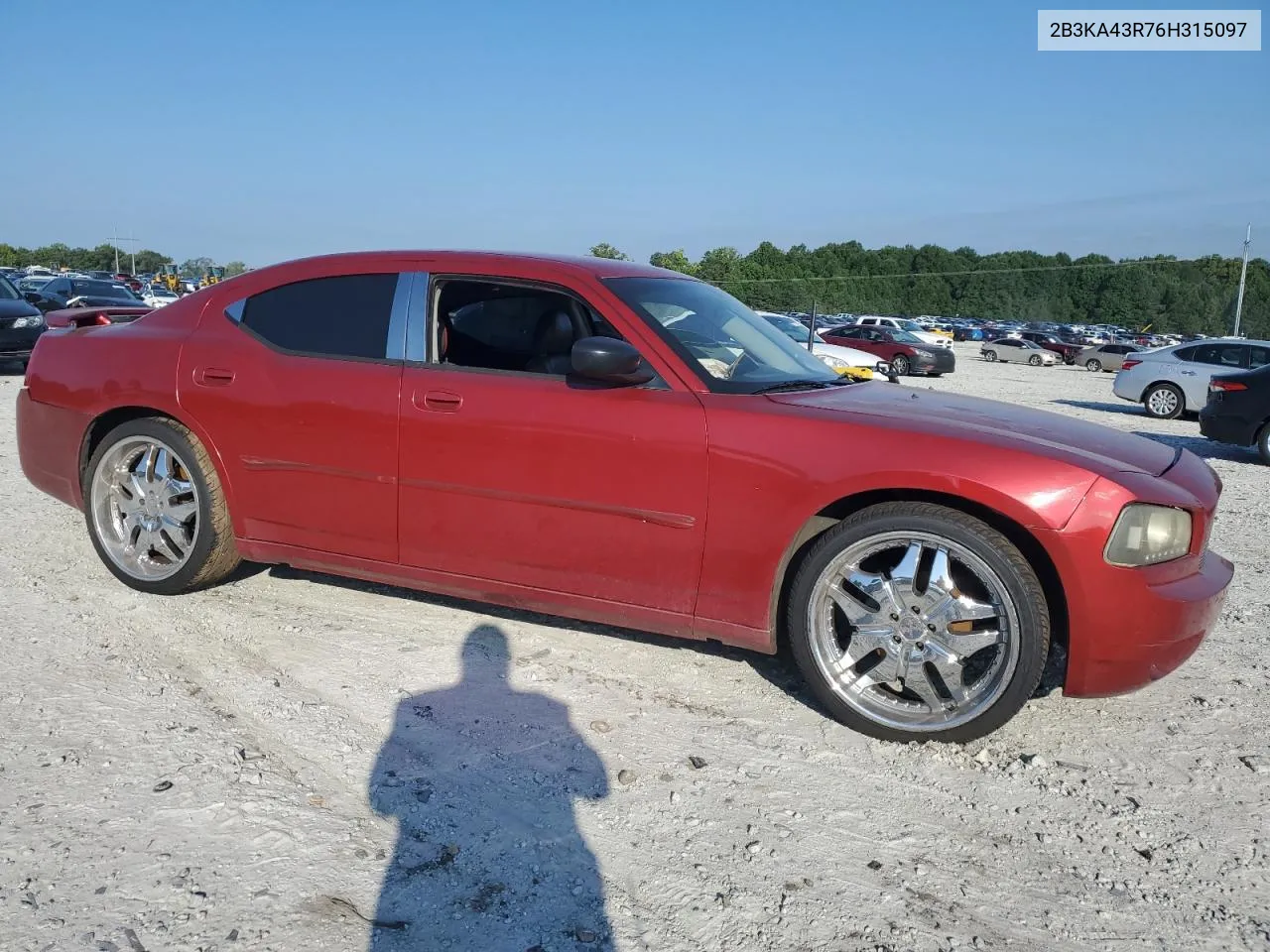 2006 Dodge Charger Se VIN: 2B3KA43R76H315097 Lot: 66819284