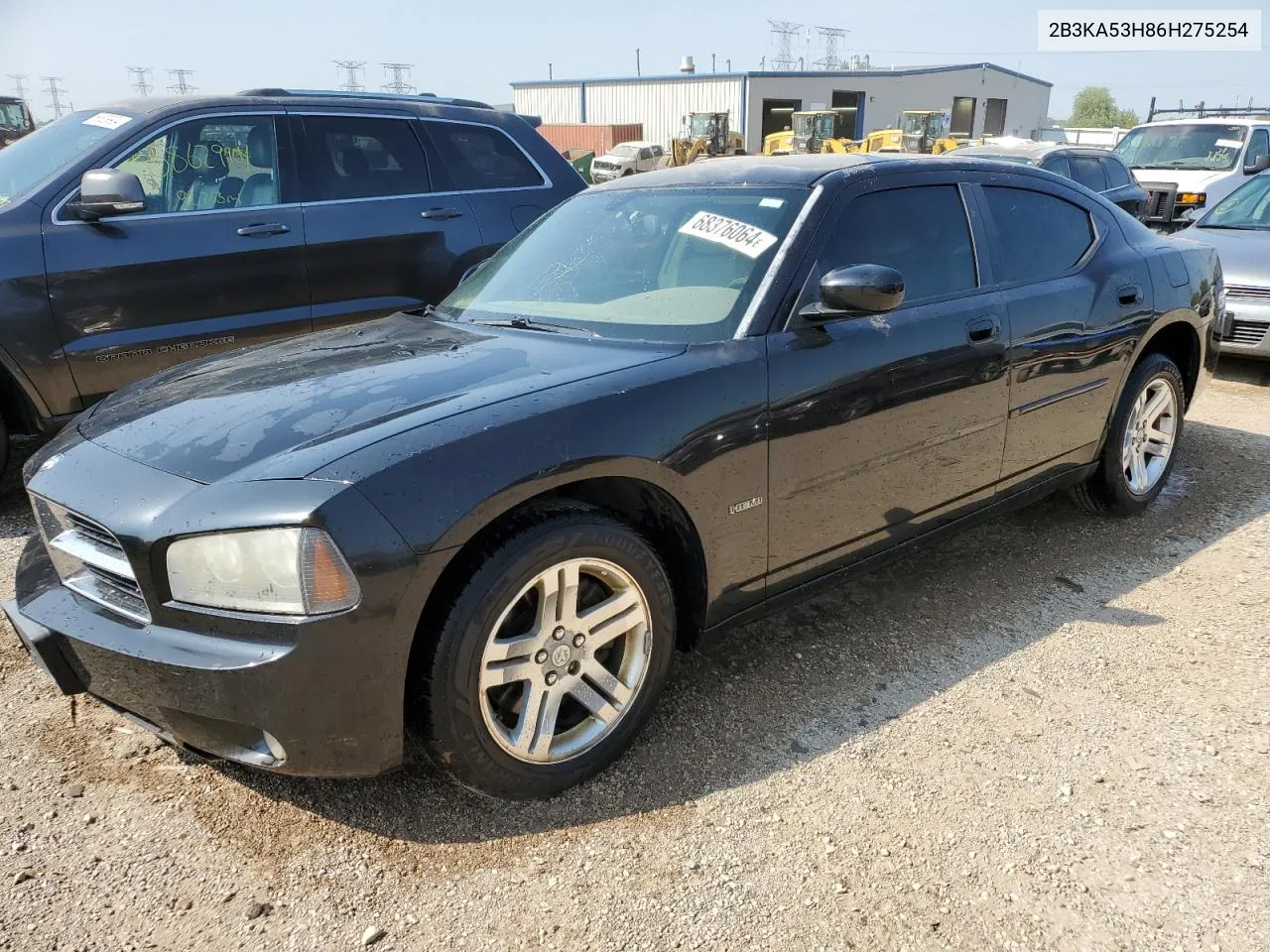 2006 Dodge Charger R/T VIN: 2B3KA53H86H275254 Lot: 68376064