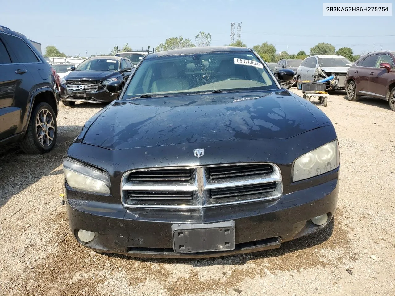 2006 Dodge Charger R/T VIN: 2B3KA53H86H275254 Lot: 68376064