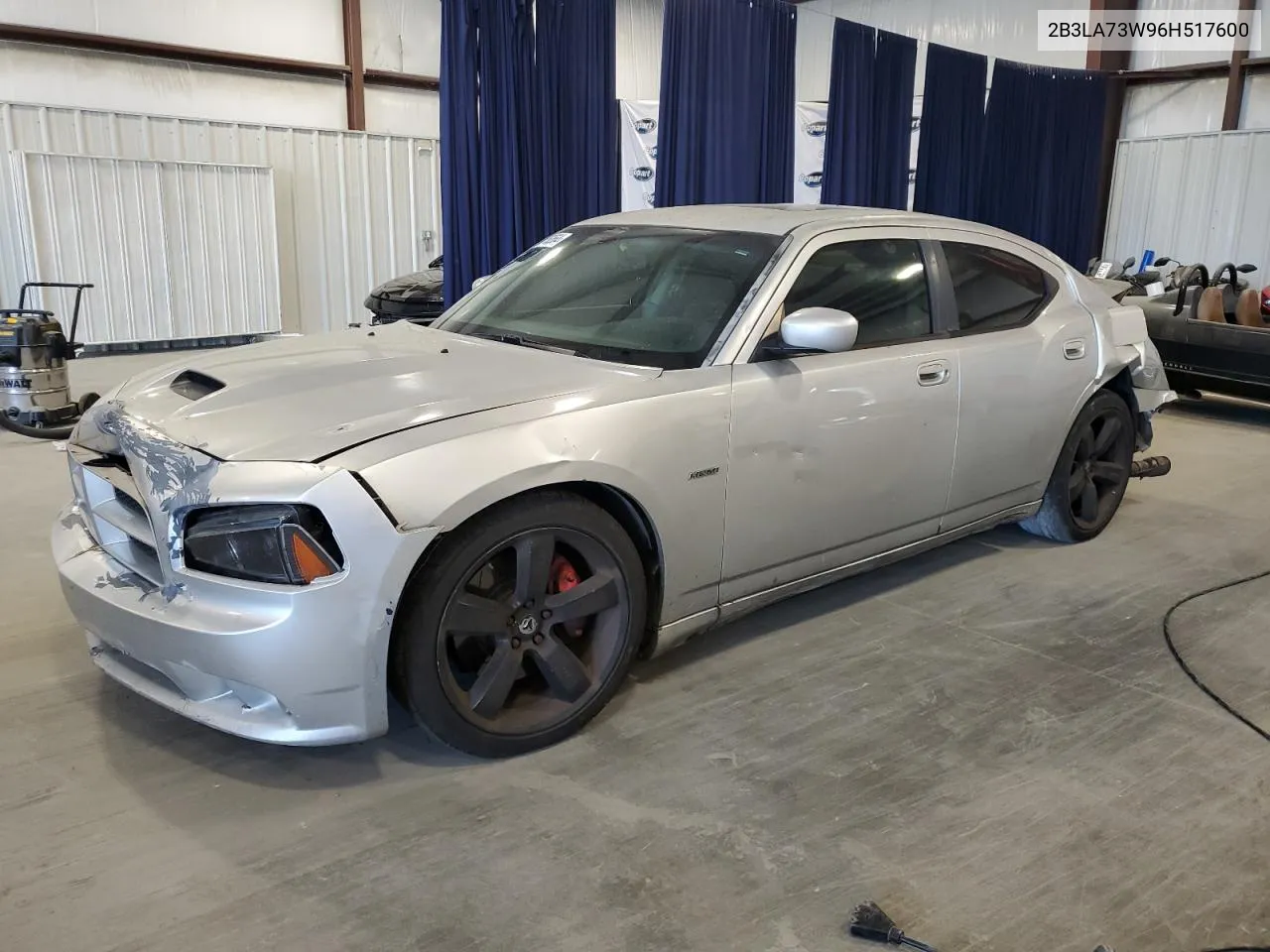 2006 Dodge Charger Srt-8 VIN: 2B3LA73W96H517600 Lot: 69253564