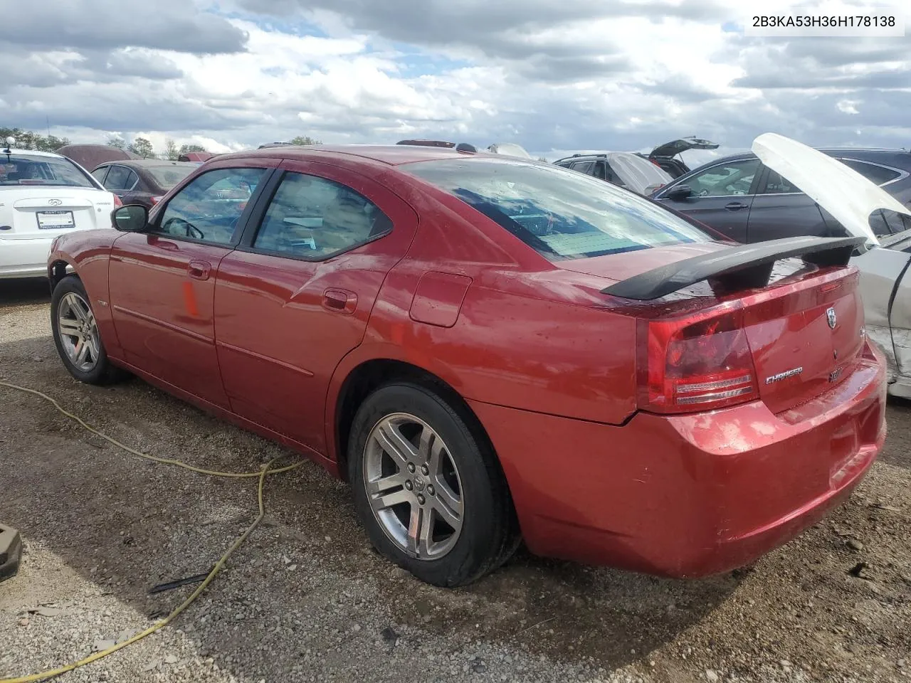 2006 Dodge Charger R/T VIN: 2B3KA53H36H178138 Lot: 70049544