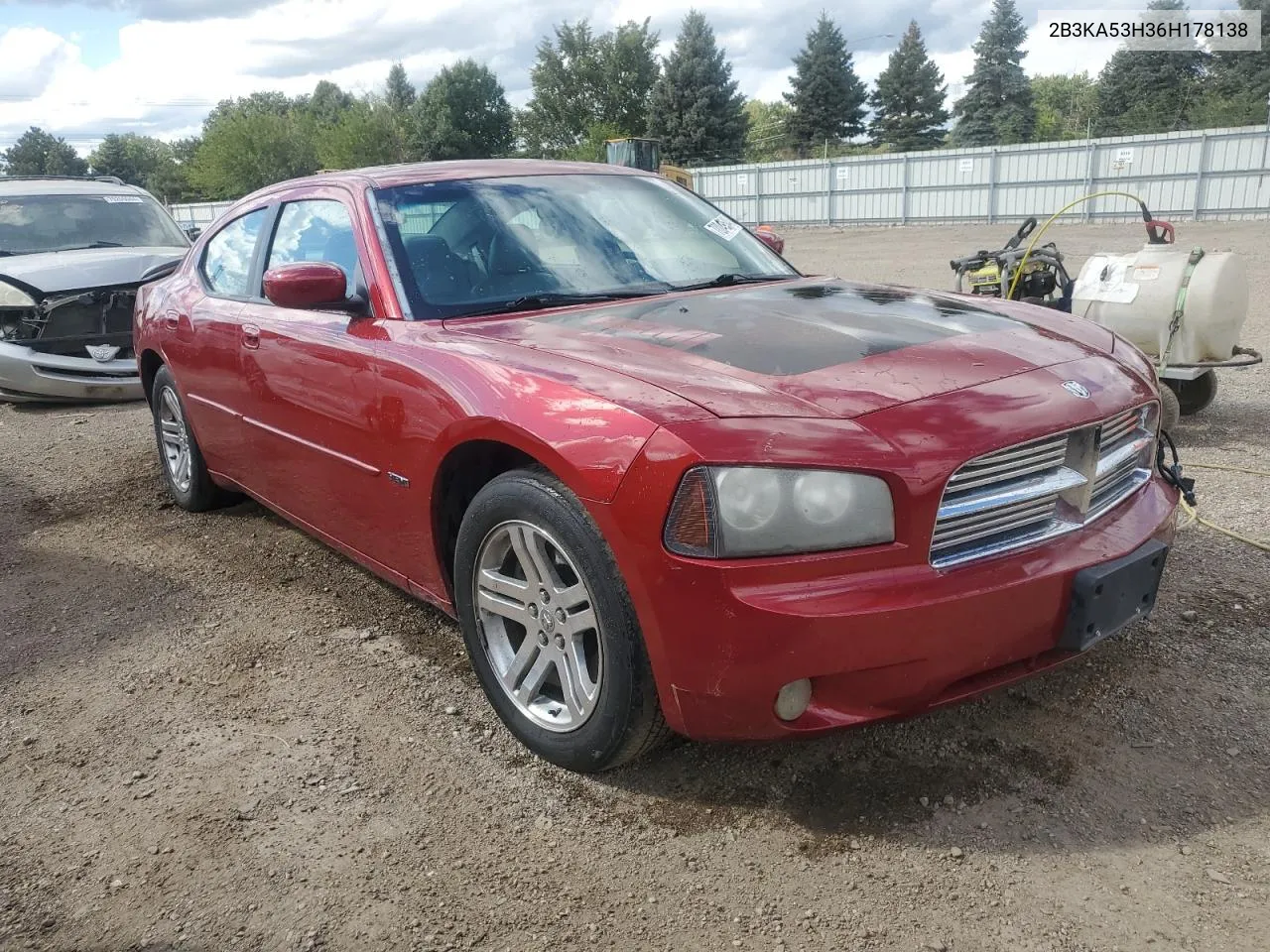 2006 Dodge Charger R/T VIN: 2B3KA53H36H178138 Lot: 70049544