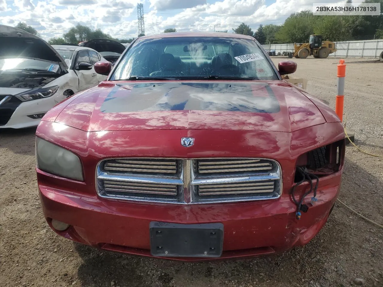 2006 Dodge Charger R/T VIN: 2B3KA53H36H178138 Lot: 70049544