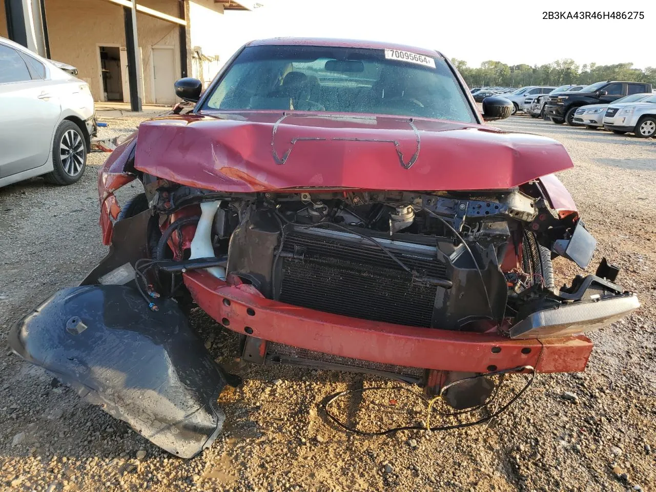 2006 Dodge Charger Se VIN: 2B3KA43R46H486275 Lot: 70095664