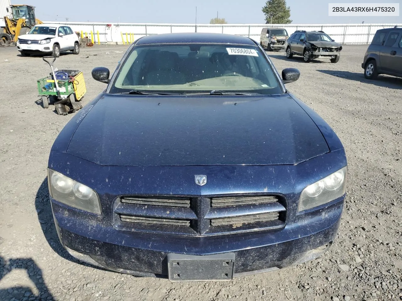 2006 Dodge Charger Se VIN: 2B3LA43RX6H475320 Lot: 70306804