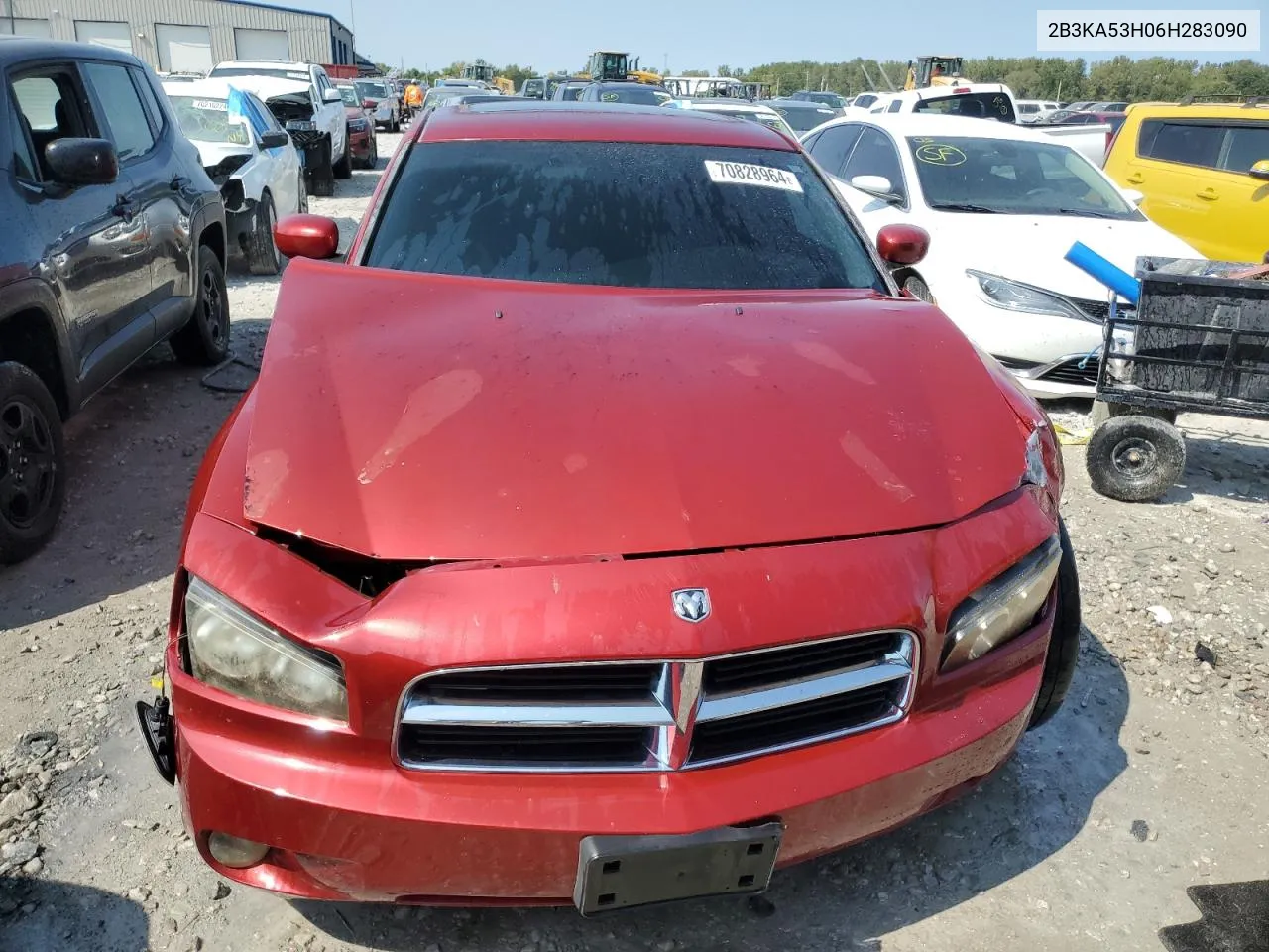 2006 Dodge Charger R/T VIN: 2B3KA53H06H283090 Lot: 70828964