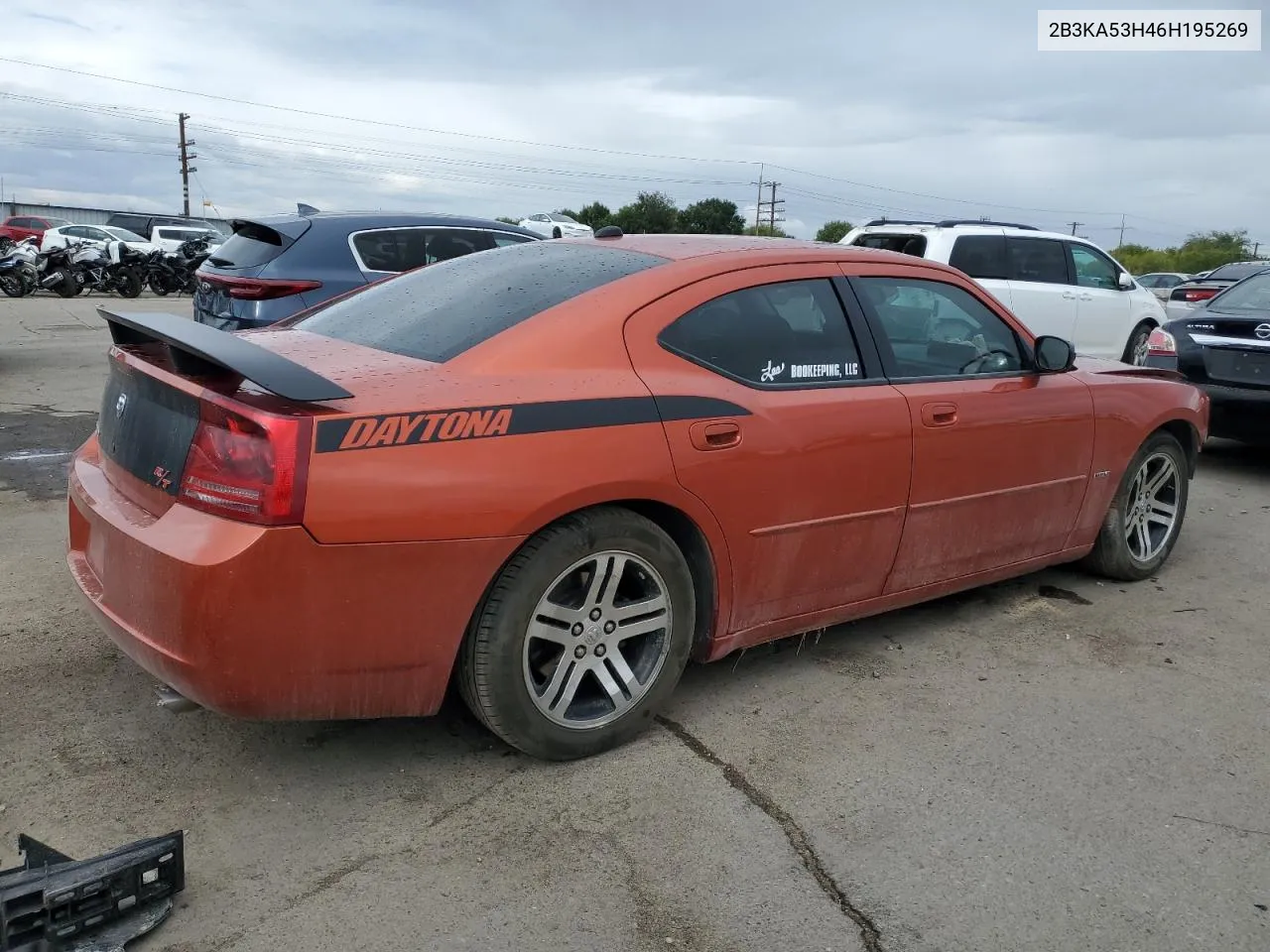 2B3KA53H46H195269 2006 Dodge Charger R/T