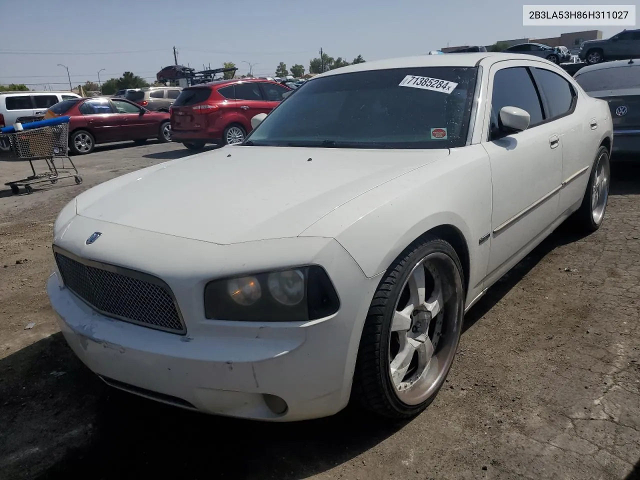 2006 Dodge Charger R/T VIN: 2B3LA53H86H311027 Lot: 71385284