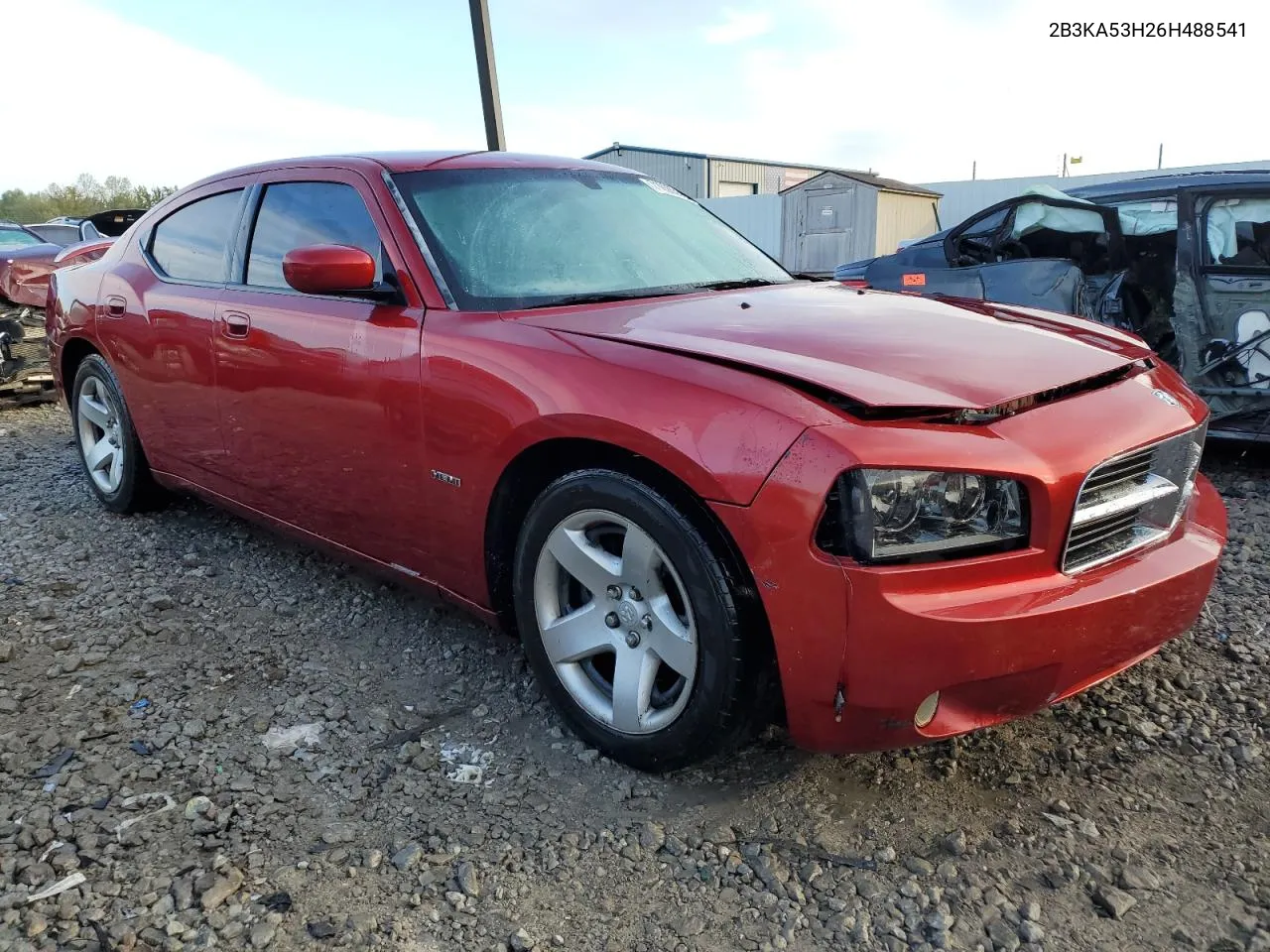 2006 Dodge Charger R/T VIN: 2B3KA53H26H488541 Lot: 71928304