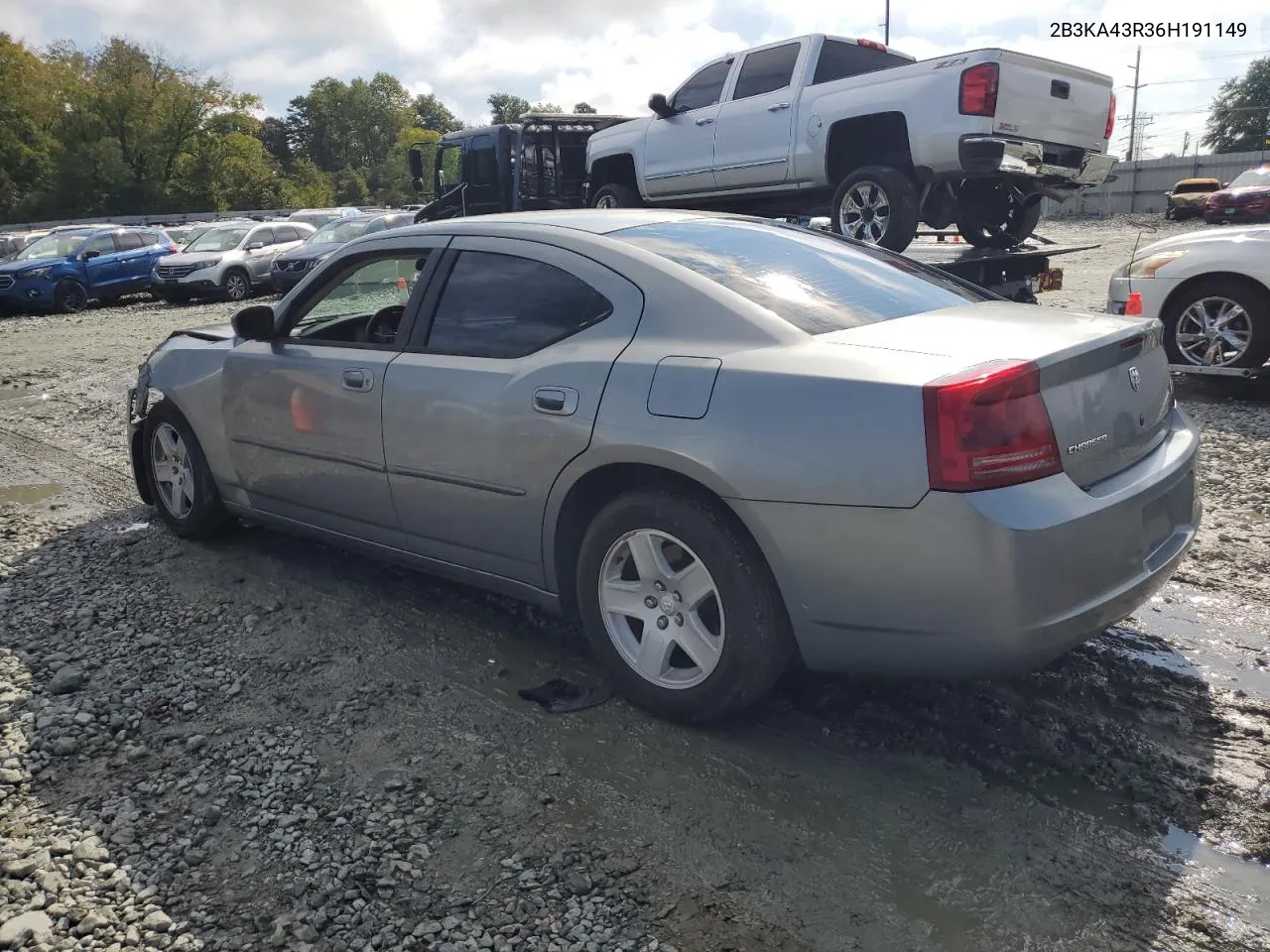 2006 Dodge Charger Se VIN: 2B3KA43R36H191149 Lot: 72170564