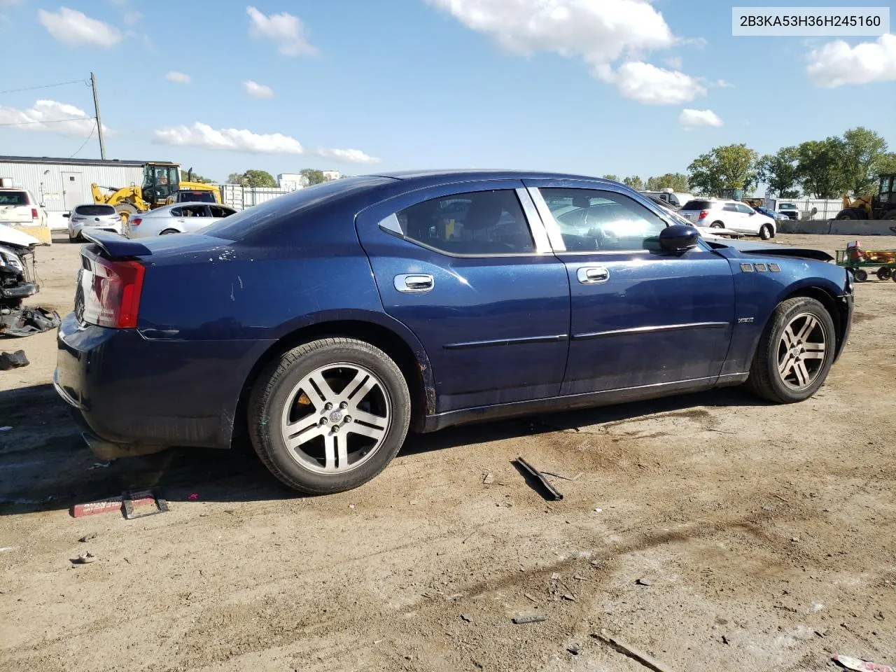 2006 Dodge Charger R/T VIN: 2B3KA53H36H245160 Lot: 72749474