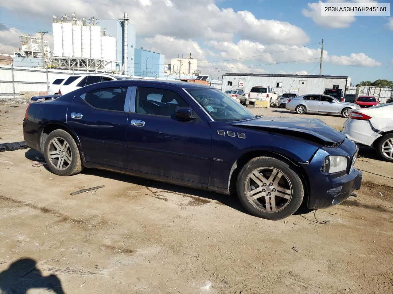 2006 Dodge Charger R/T VIN: 2B3KA53H36H245160 Lot: 72749474