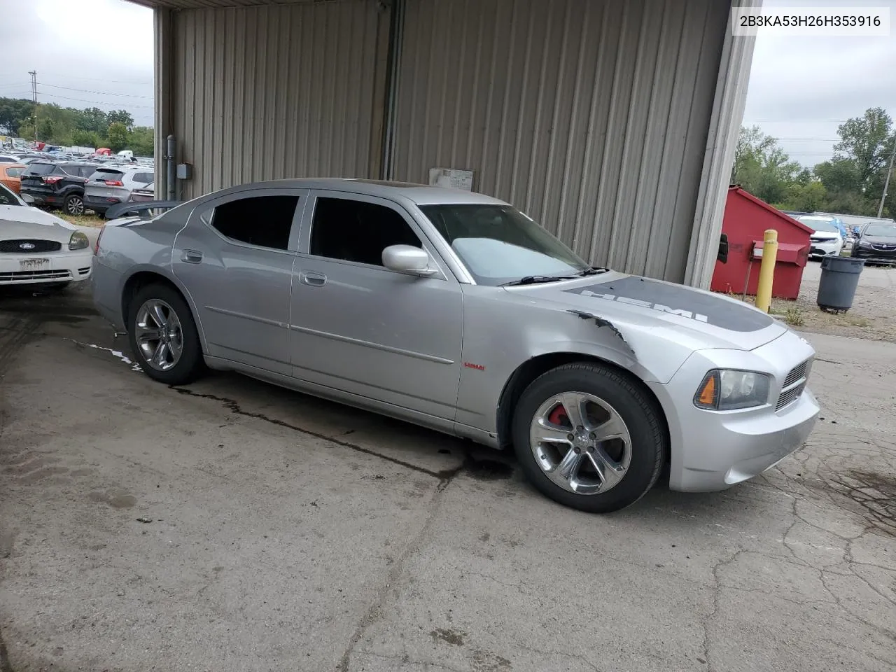 2006 Dodge Charger R/T VIN: 2B3KA53H26H353916 Lot: 73499524