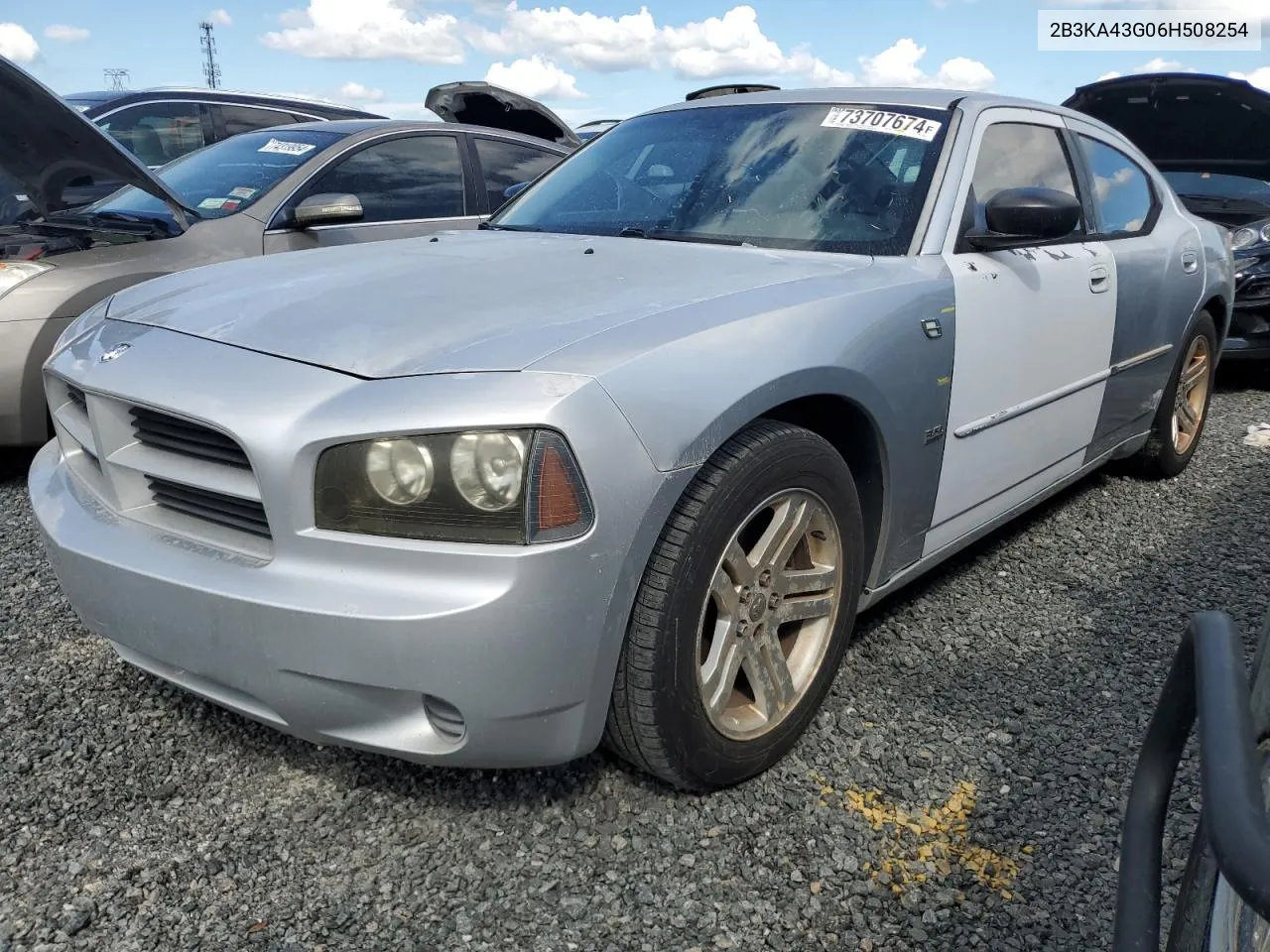 2006 Dodge Charger Se VIN: 2B3KA43G06H508254 Lot: 73707674