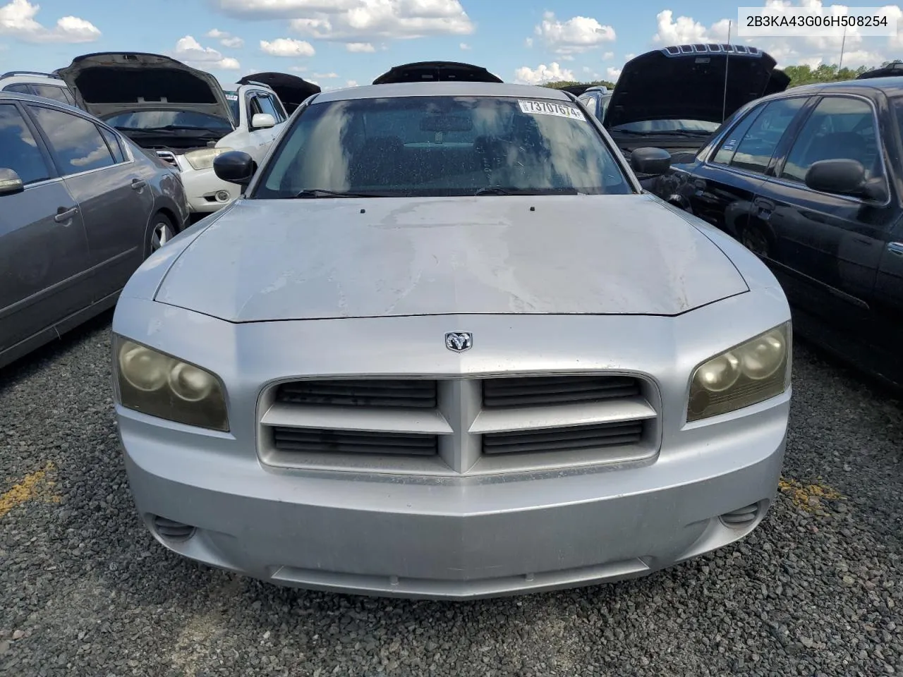 2006 Dodge Charger Se VIN: 2B3KA43G06H508254 Lot: 73707674