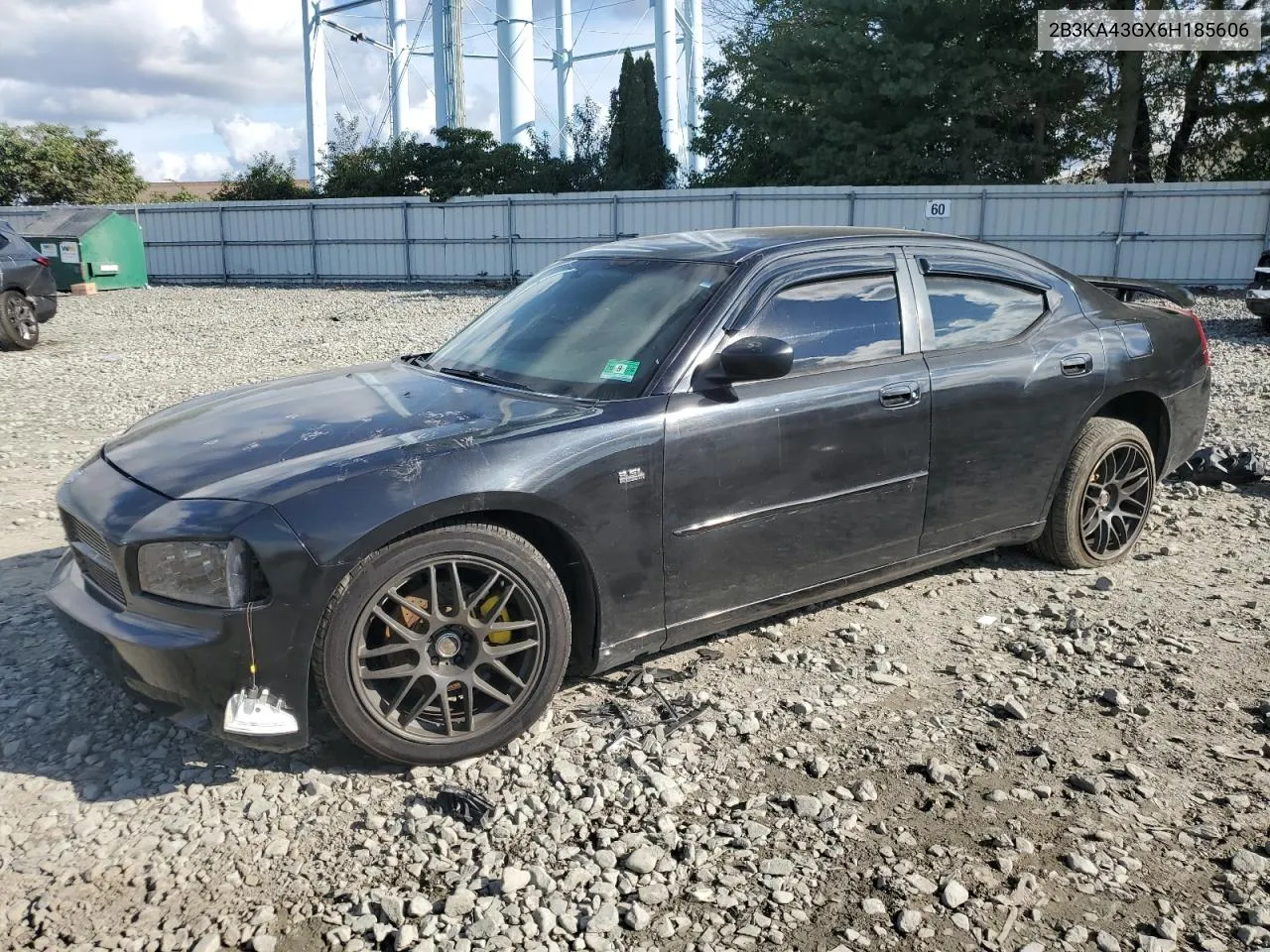 2006 Dodge Charger Se VIN: 2B3KA43GX6H185606 Lot: 73749924