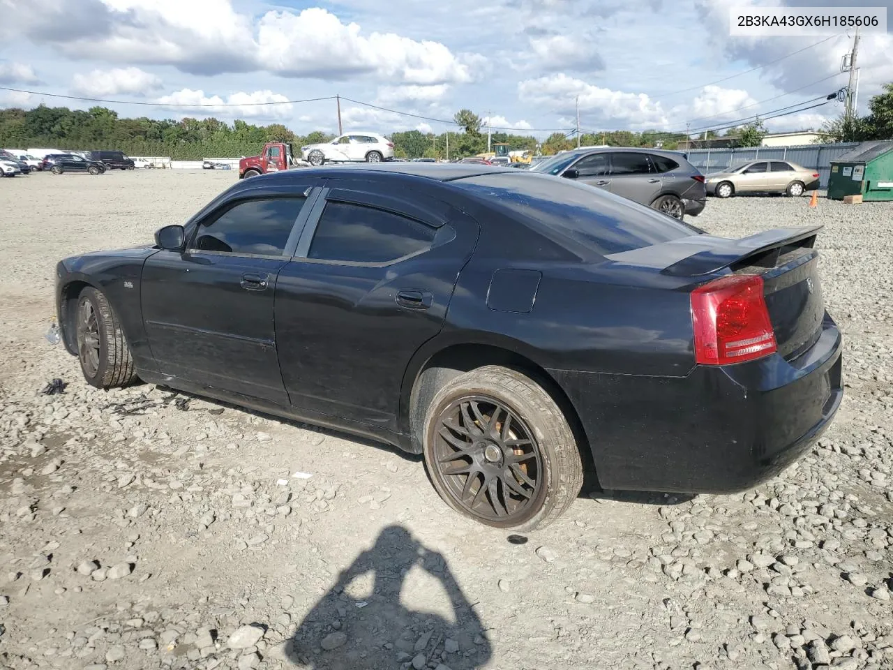 2006 Dodge Charger Se VIN: 2B3KA43GX6H185606 Lot: 73749924