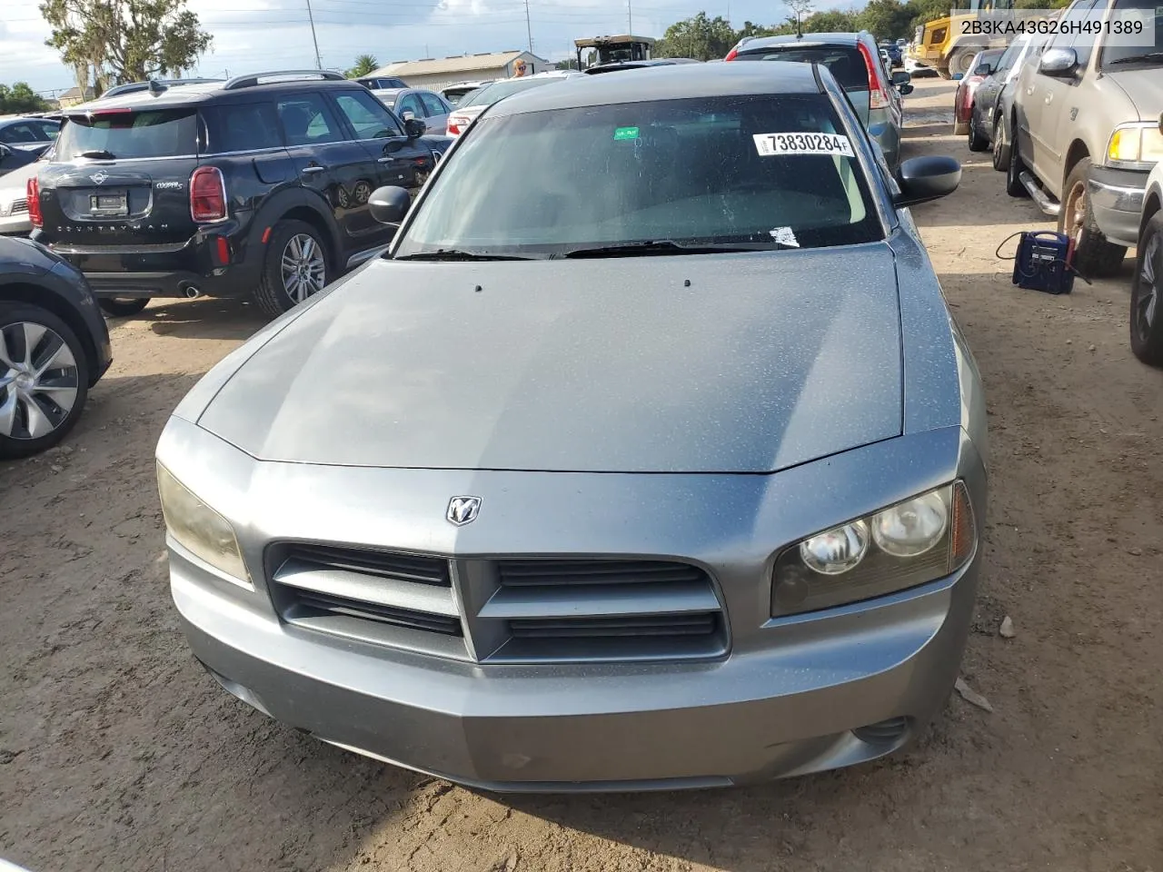 2006 Dodge Charger Se VIN: 2B3KA43G26H491389 Lot: 73830284